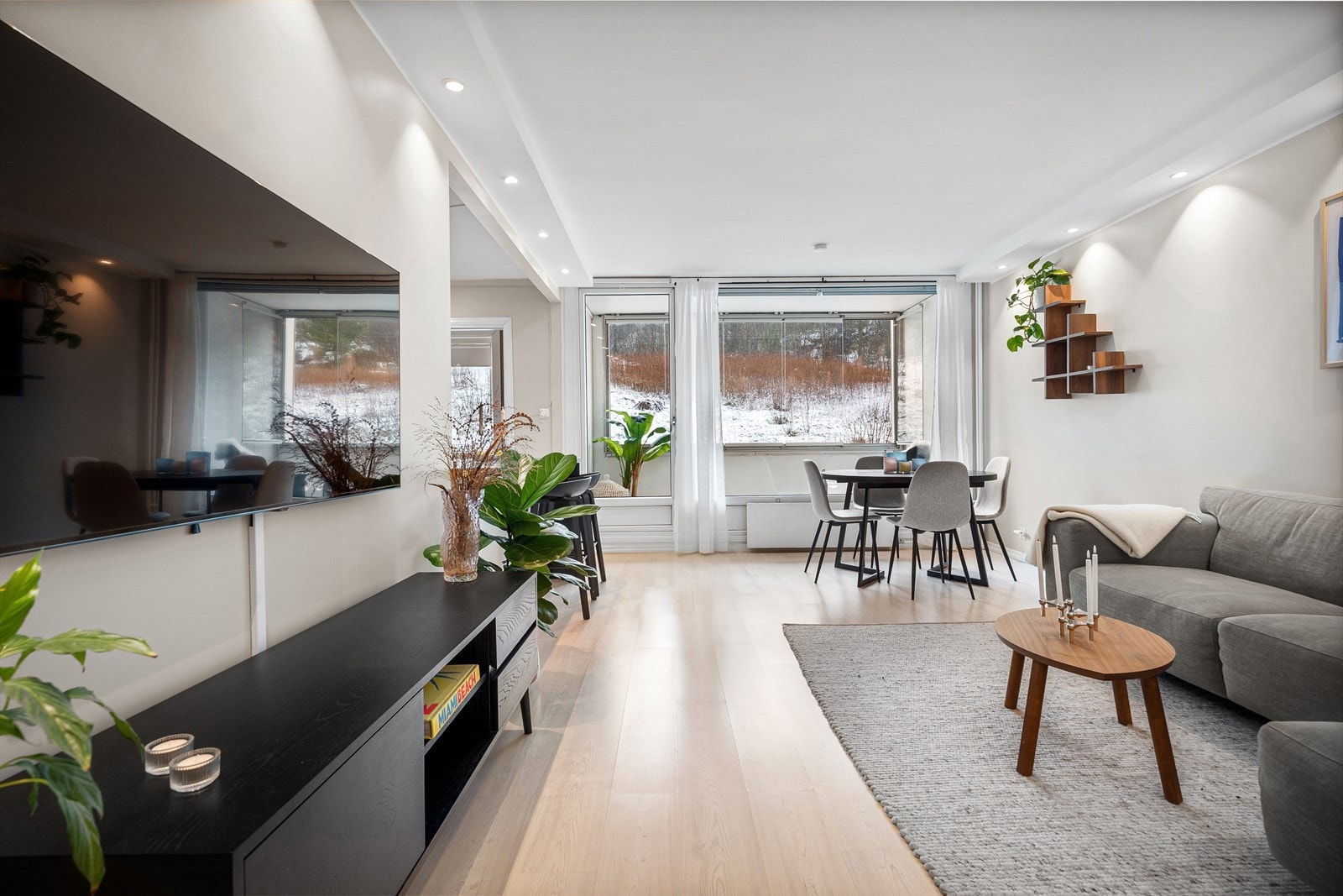 Leiligheten har gjennomgående høy standard og moderne kvaliteter. Galleribilde