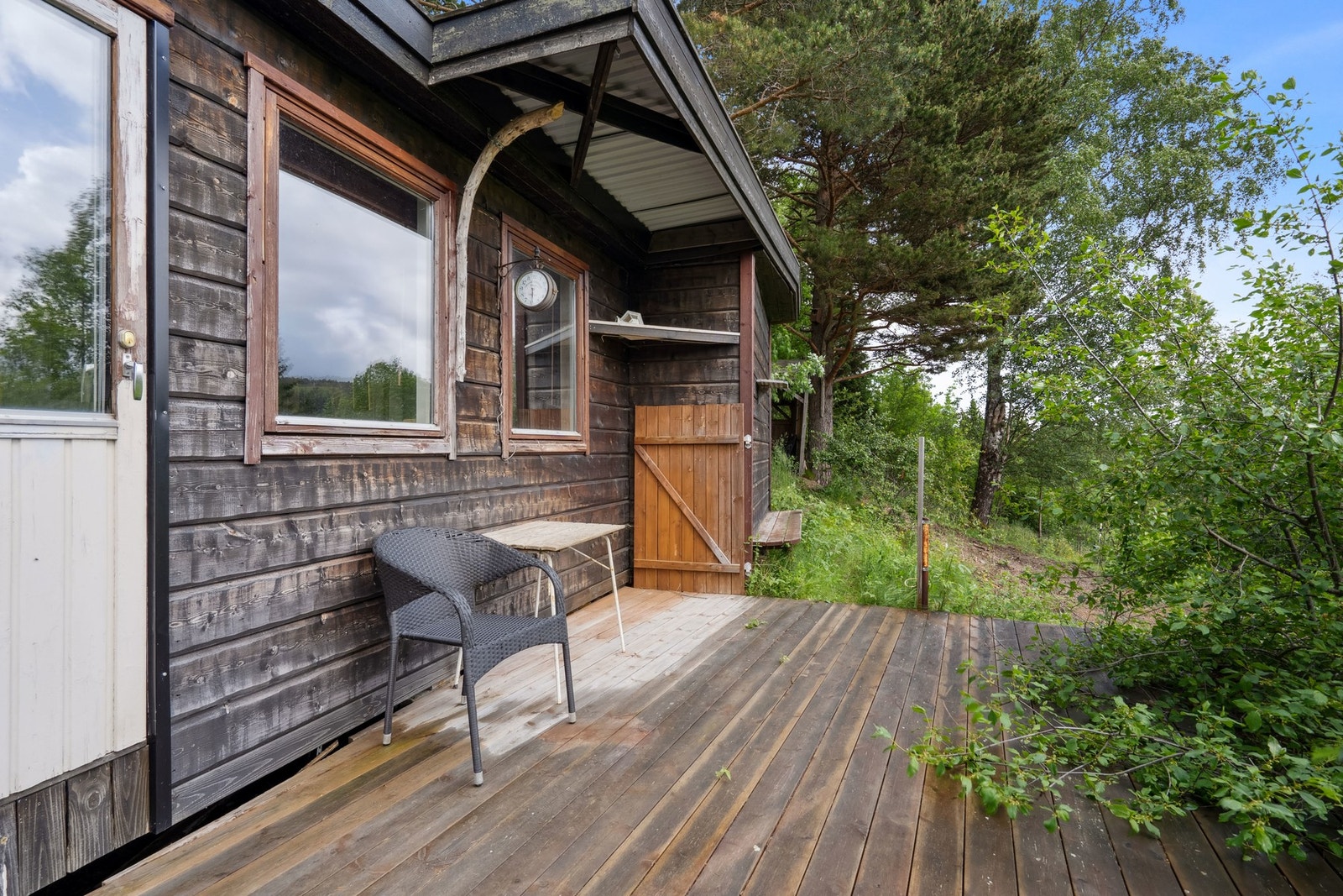 Terrasse på 16,5 kvm. Galleribilde