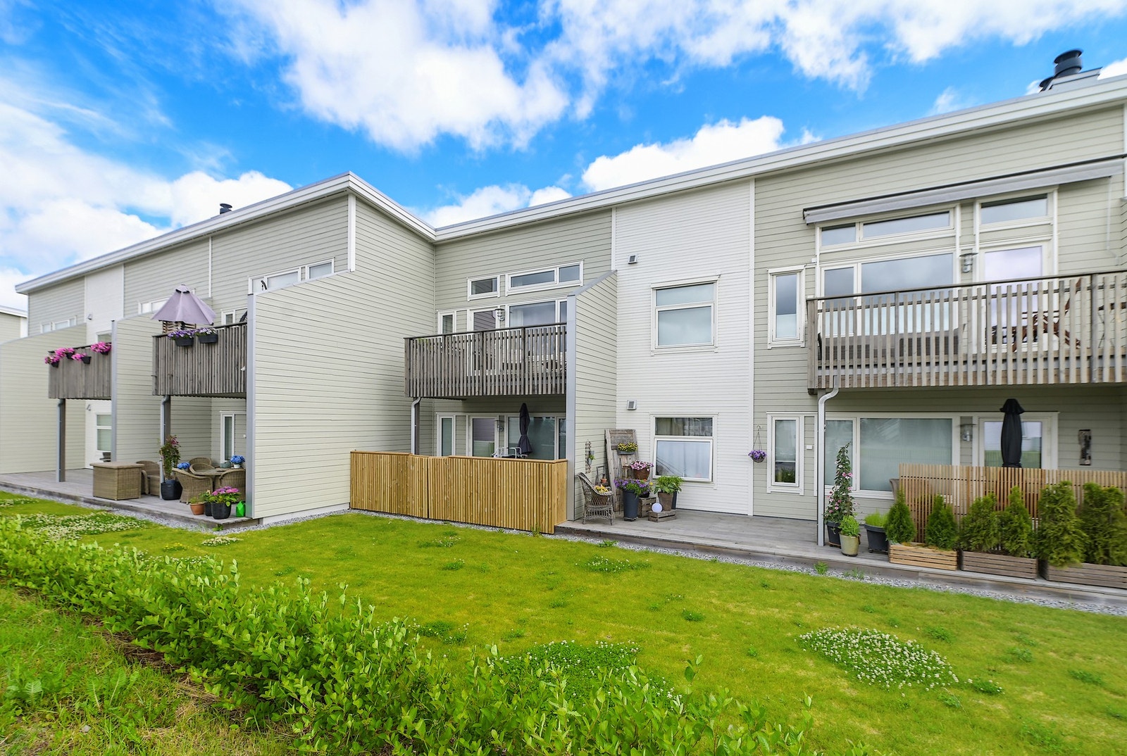 Leiligheten ligger i 2. etasje Galleribilde