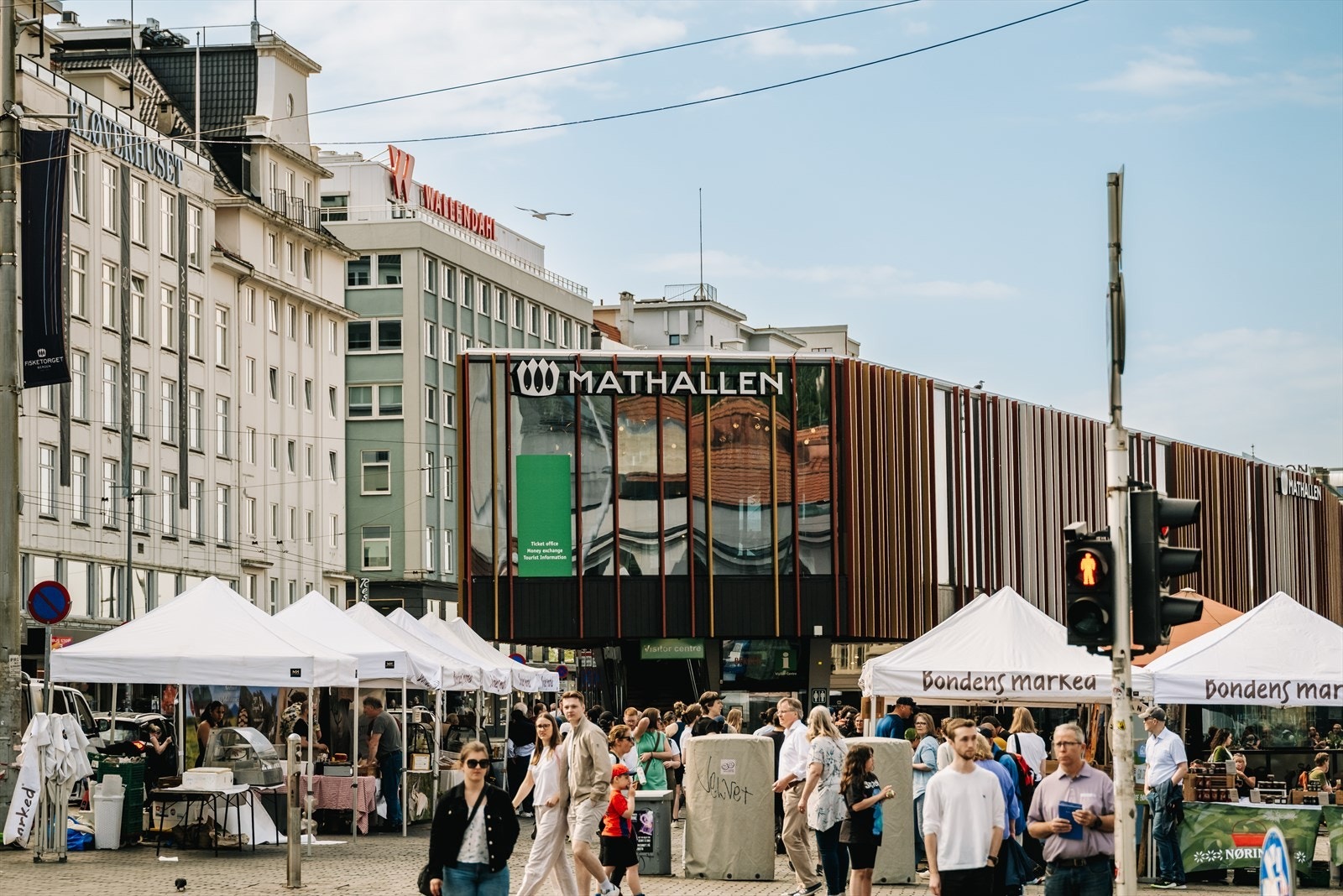 Det er gangavstand til Bergen sentrum. Galleribilde