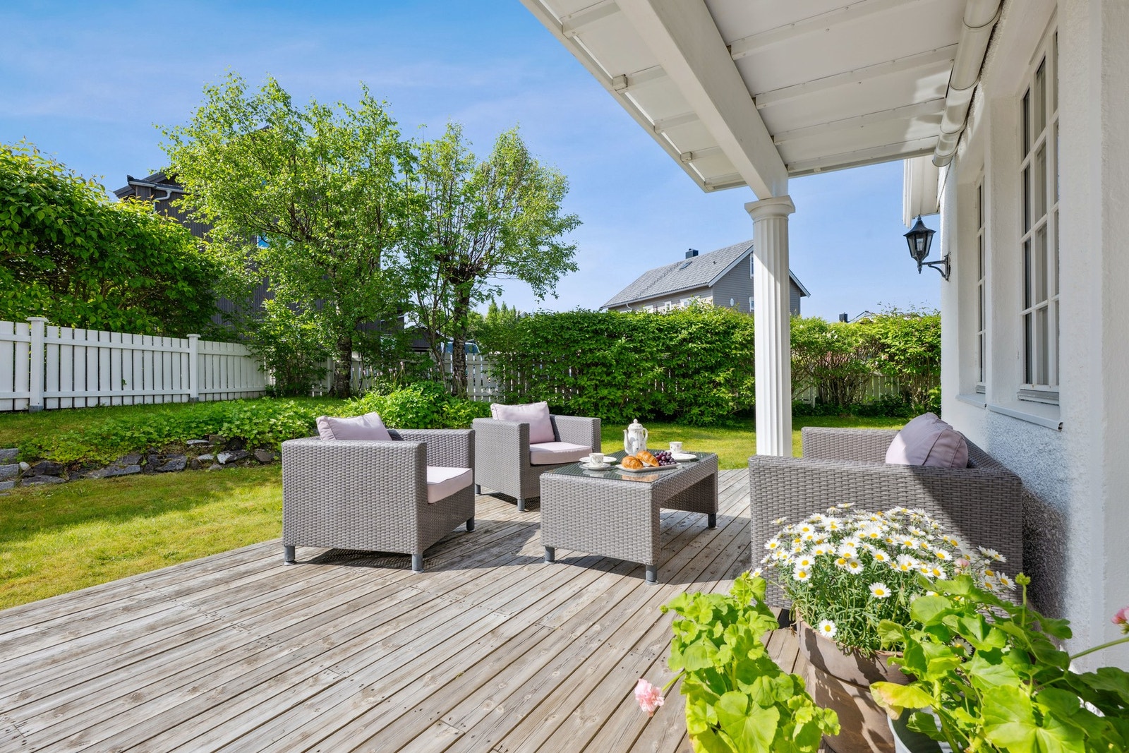 Nydelige uteområder. Galleribilde