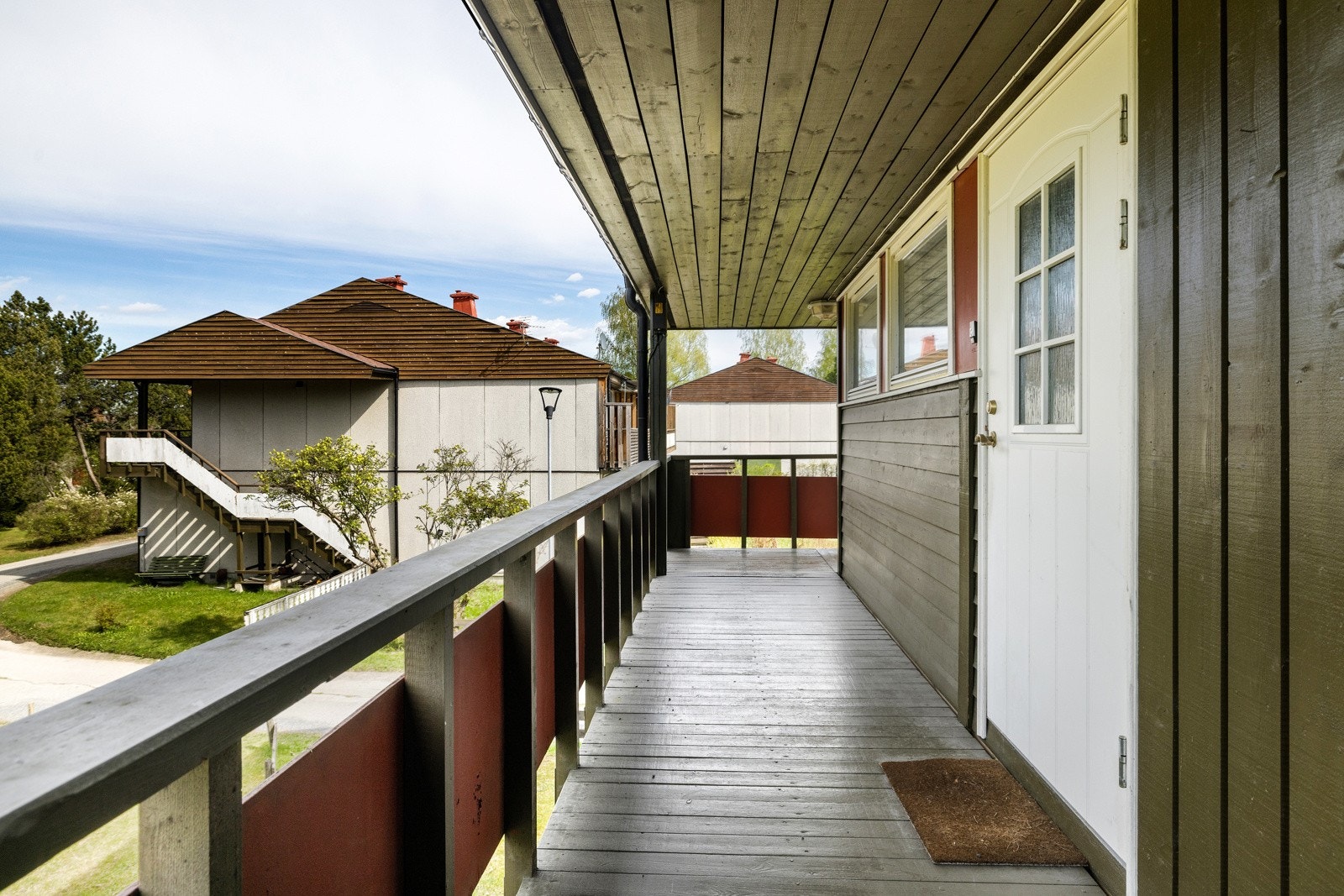 Overbygget inngangsparti. Galleribilde