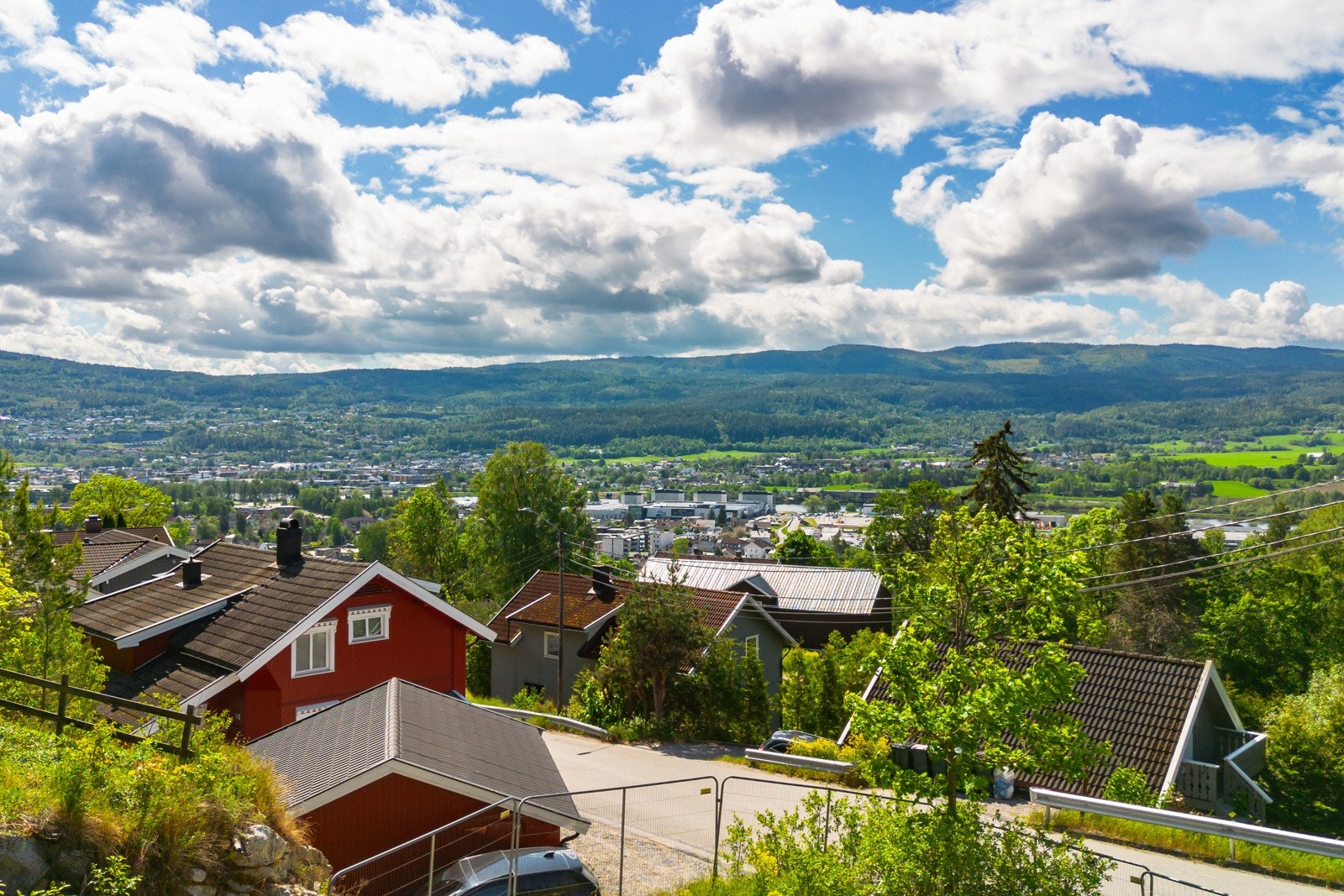 Gode sol og utsiktsforhold Galleribilde