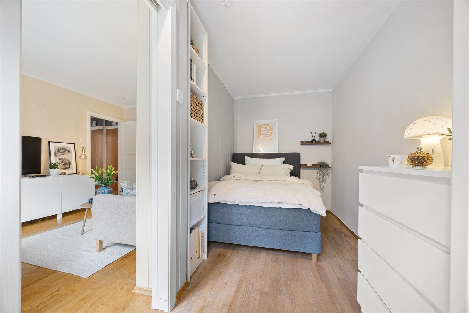 Etasjeskillere i betong gir også lite lyd mellom etasjene Galleribilde