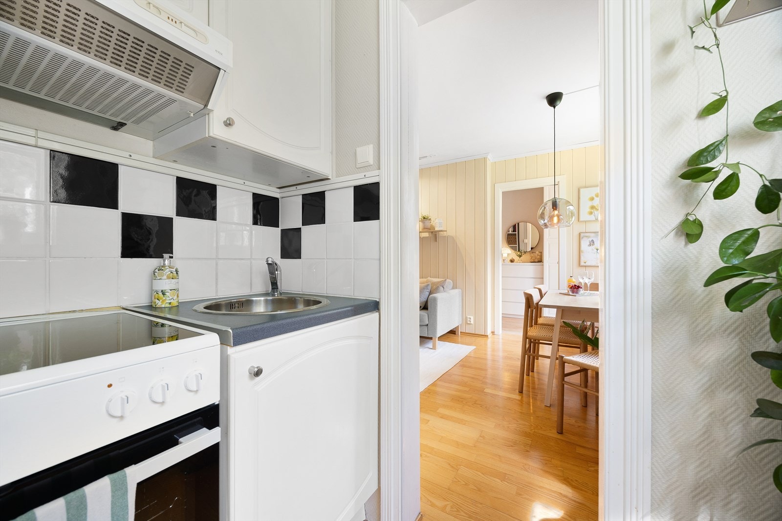 Røranlegg til kjøkken og bad ble oppgradert i forbindelse med renoveringer rundt 1997 Galleribilde