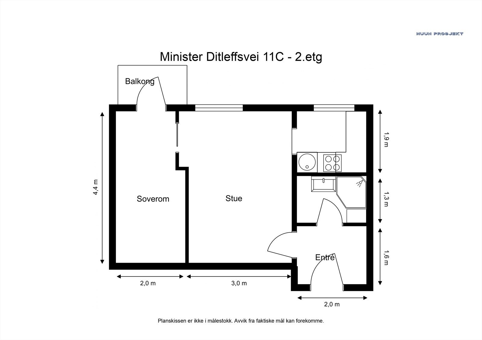 Det medfølger også en bod i kjeller på 2,5 kvm Galleribilde