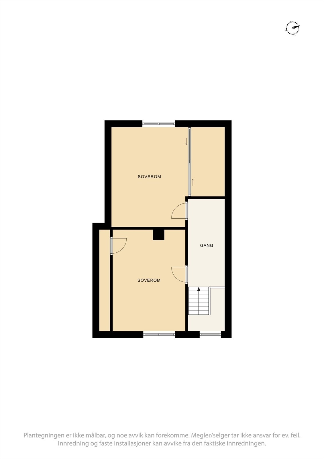 Plantegning andre etasje Galleribilde