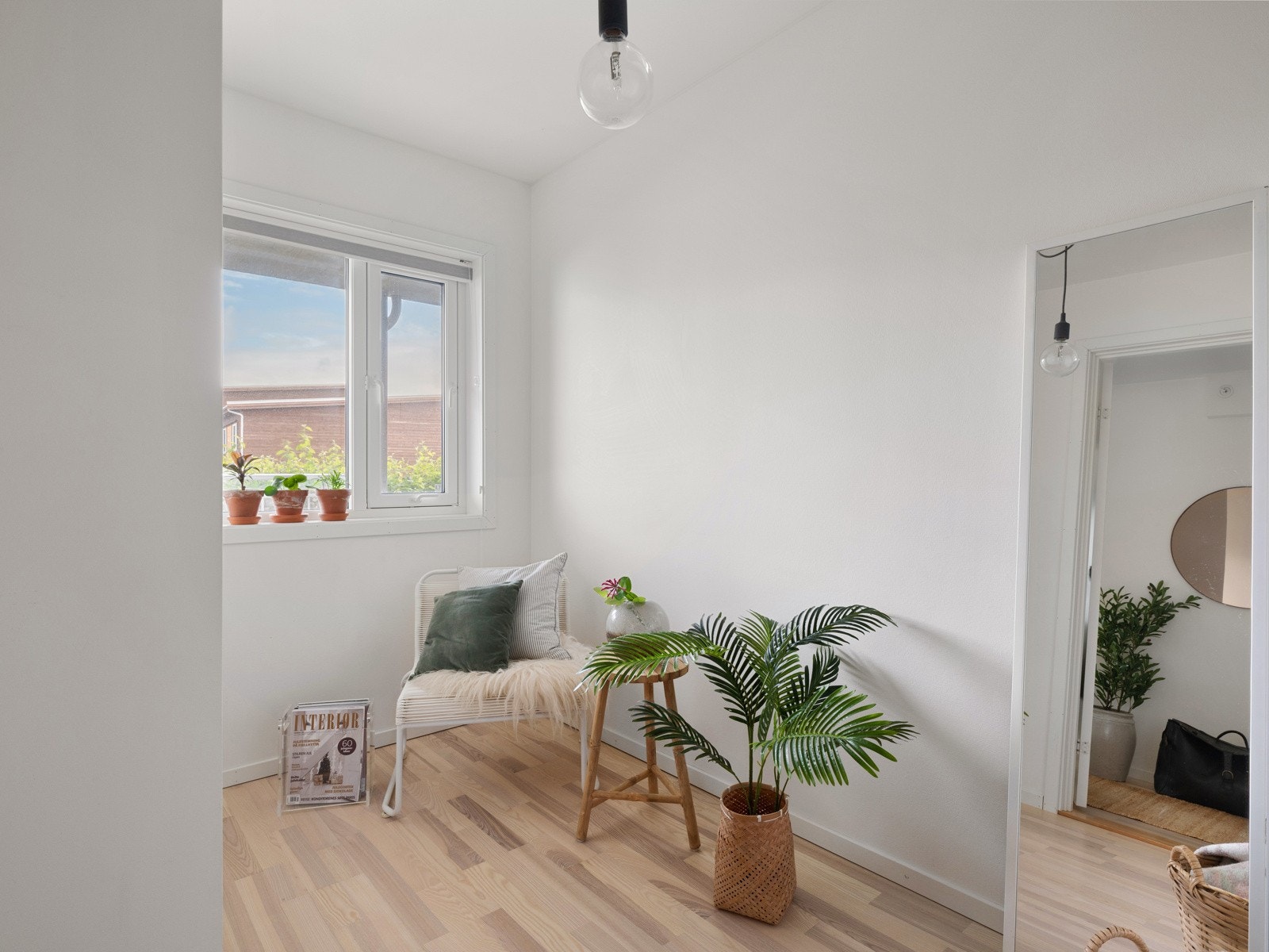 Rommene har en god utforming som gir fleksible innredningsmuligheter. Galleribilde
