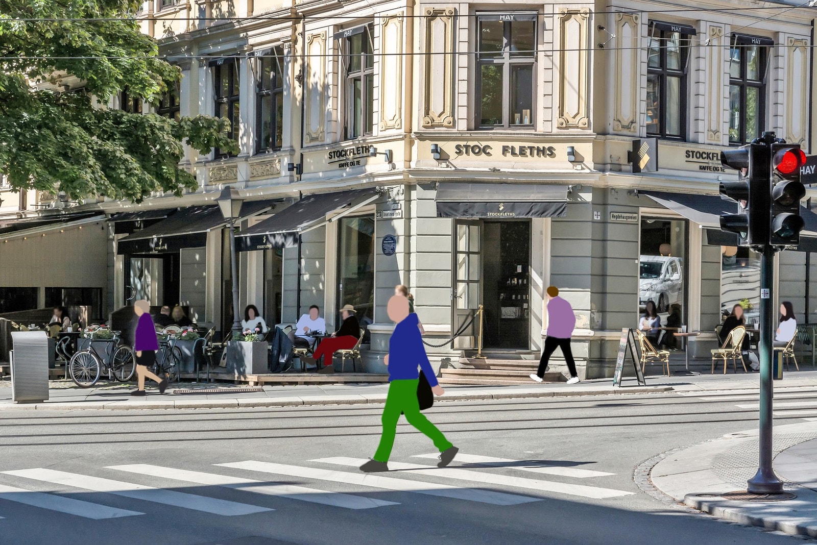 Offentlig kommunikasjon i umiddelbar nærhet. Galleribilde