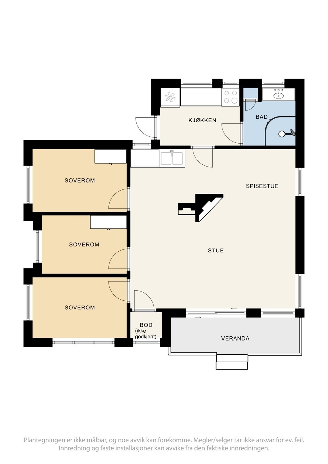 Plantegning. Galleribilde