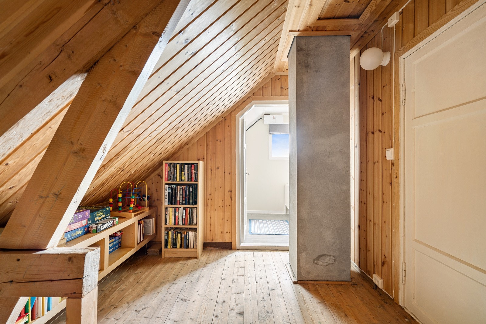 Gang på loft Galleribilde