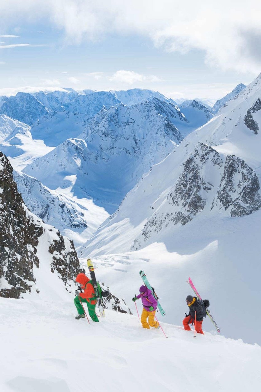 Flotte toppturmuligheter i de spektakulære lyngsalpene. Foto: Jens-Morten Øvervoll Galleribilde