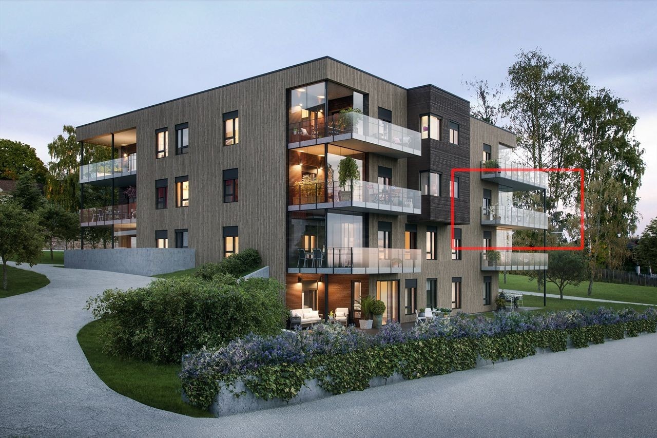 Illustrasjon fra trinn 3 sett nordvest. Avvik vil kunne forekomme Galleribilde