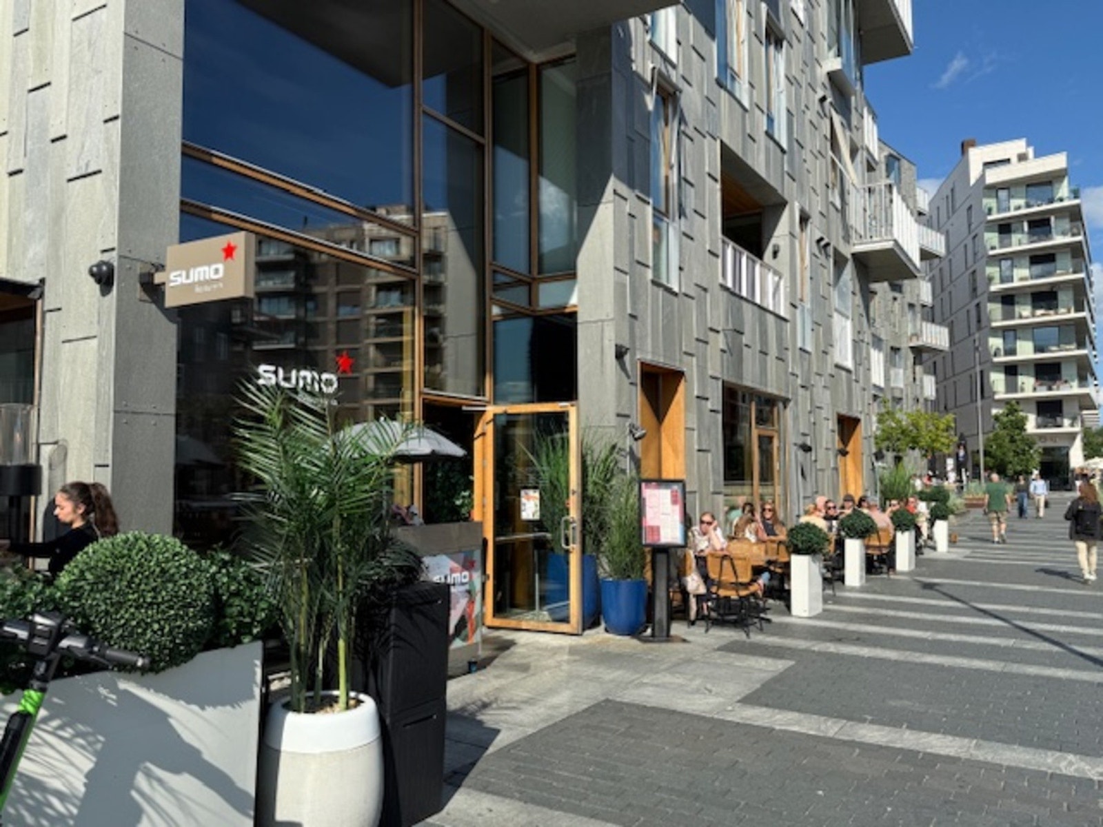 Området byr på flere hyggelige restauranter med et bredt utvalg. Galleribilde