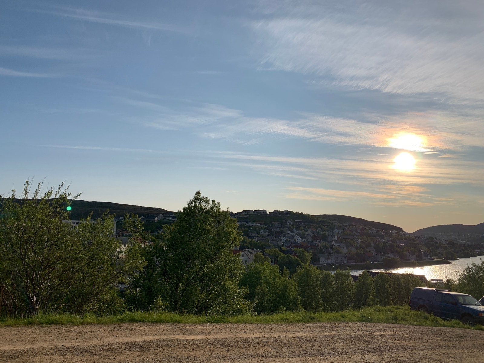 Flott utsikt fra leiligheten Galleribilde