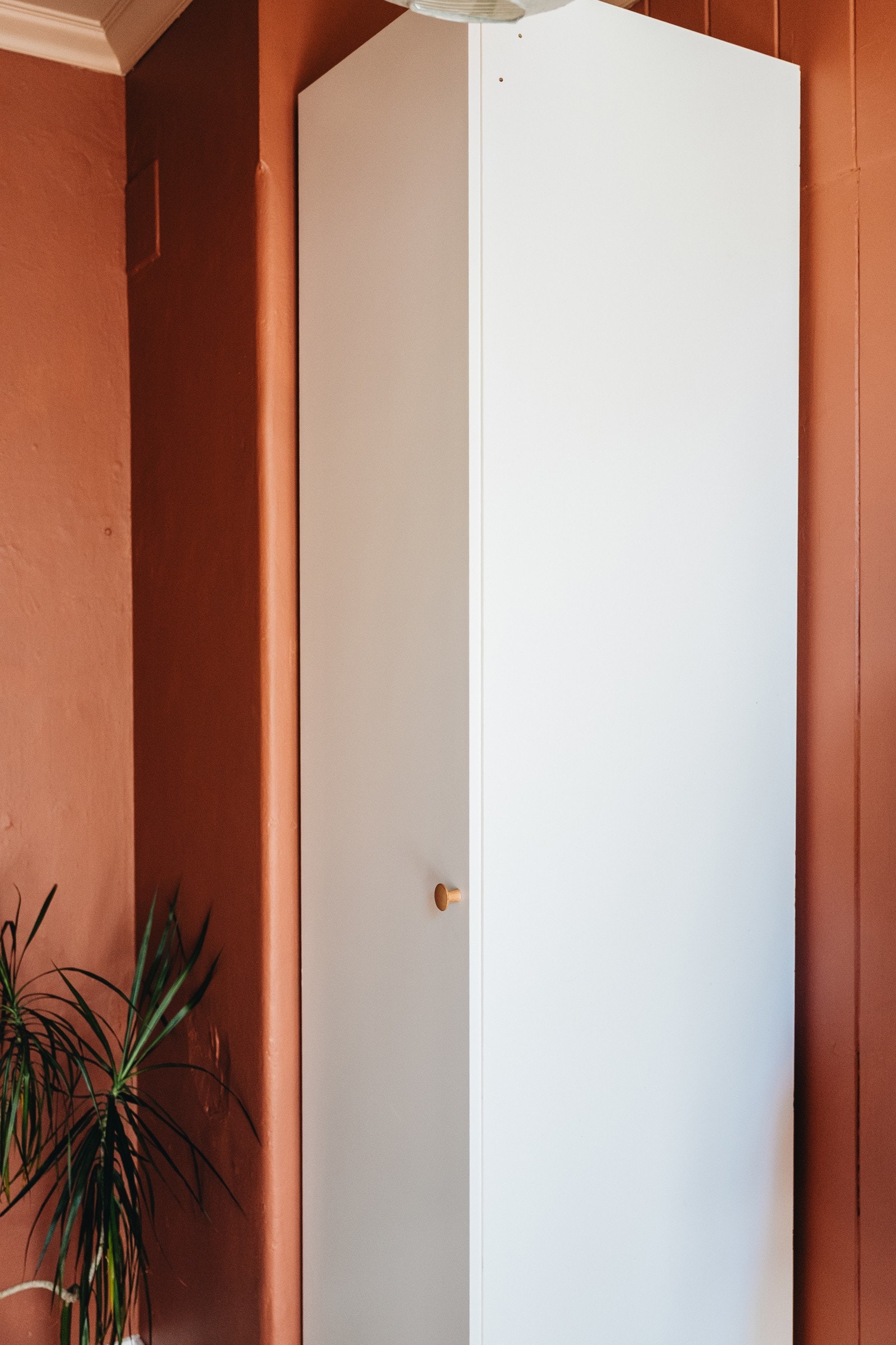 Plass til garderobeløsning på soverommet. Galleribilde