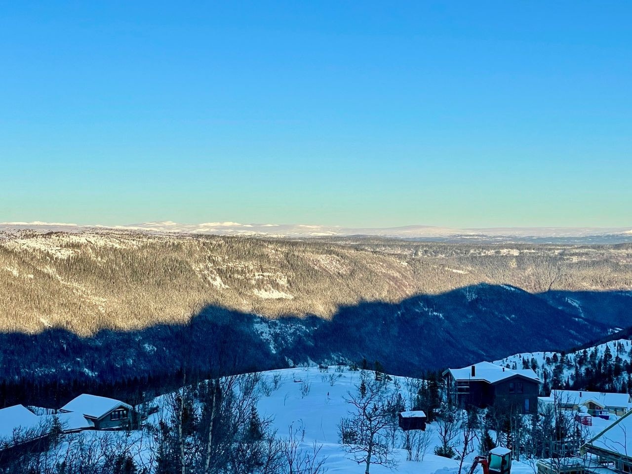 Utsikt innover Hardangervidda Galleribilde