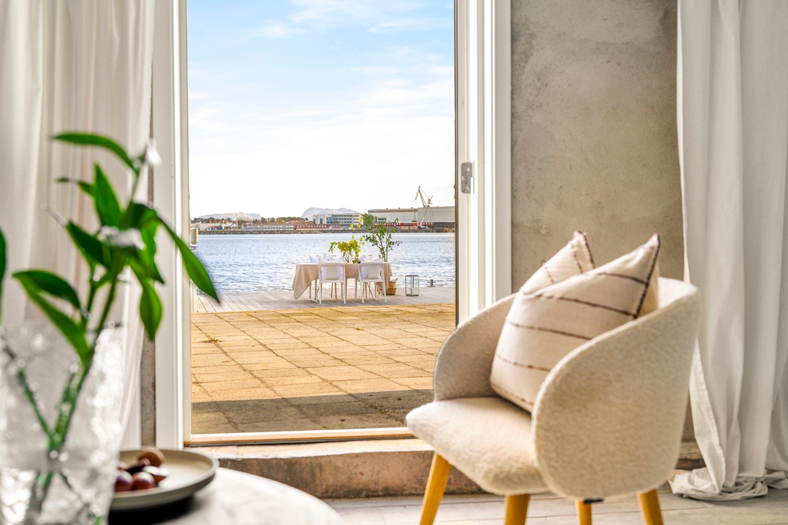 Også her har man fantastisk utsikt. Galleribilde