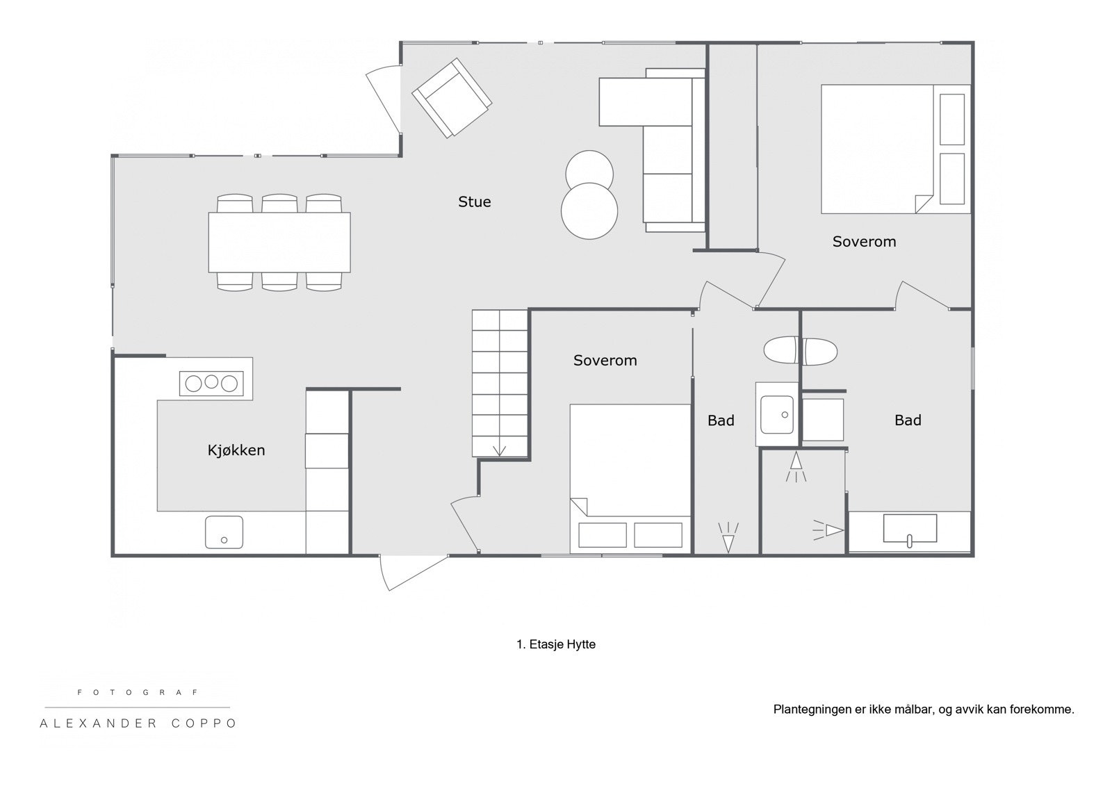 - Planløsning 1.etasje - Galleribilde