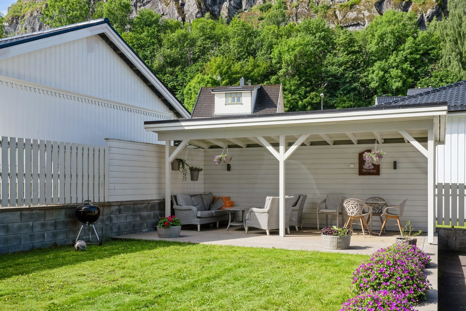 Hyggelig felles uteområde Galleribilde