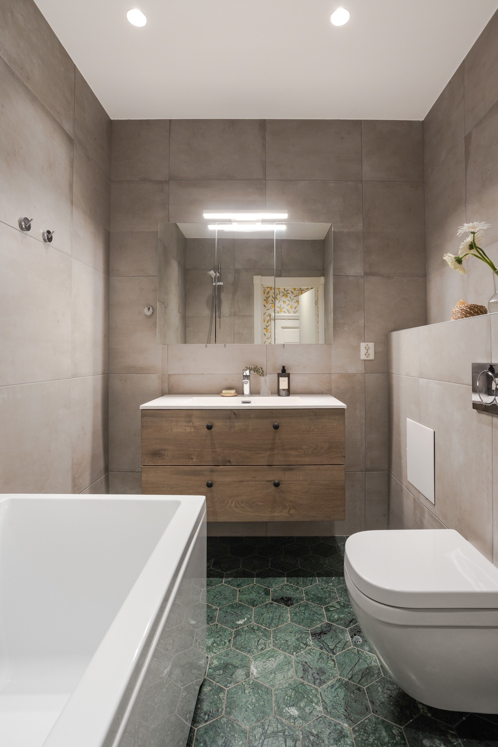 Det lekre badet var ferdigstilt i mars 2021. Galleribilde