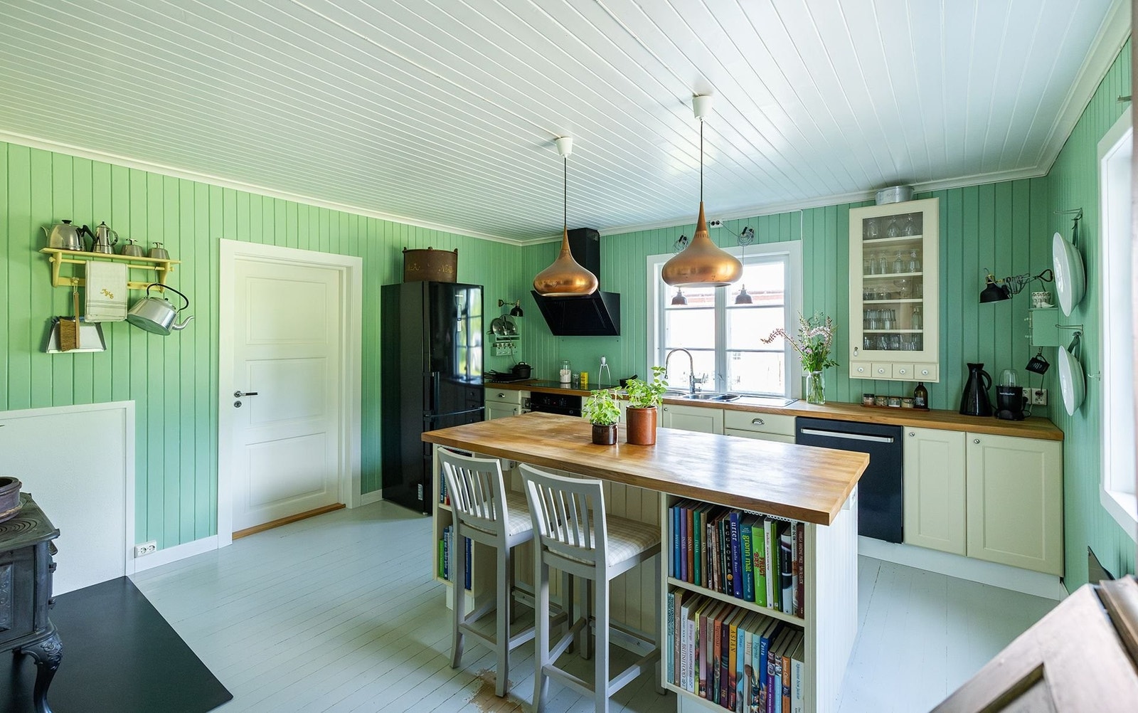 Stort gardskjøkken. Galleribilde