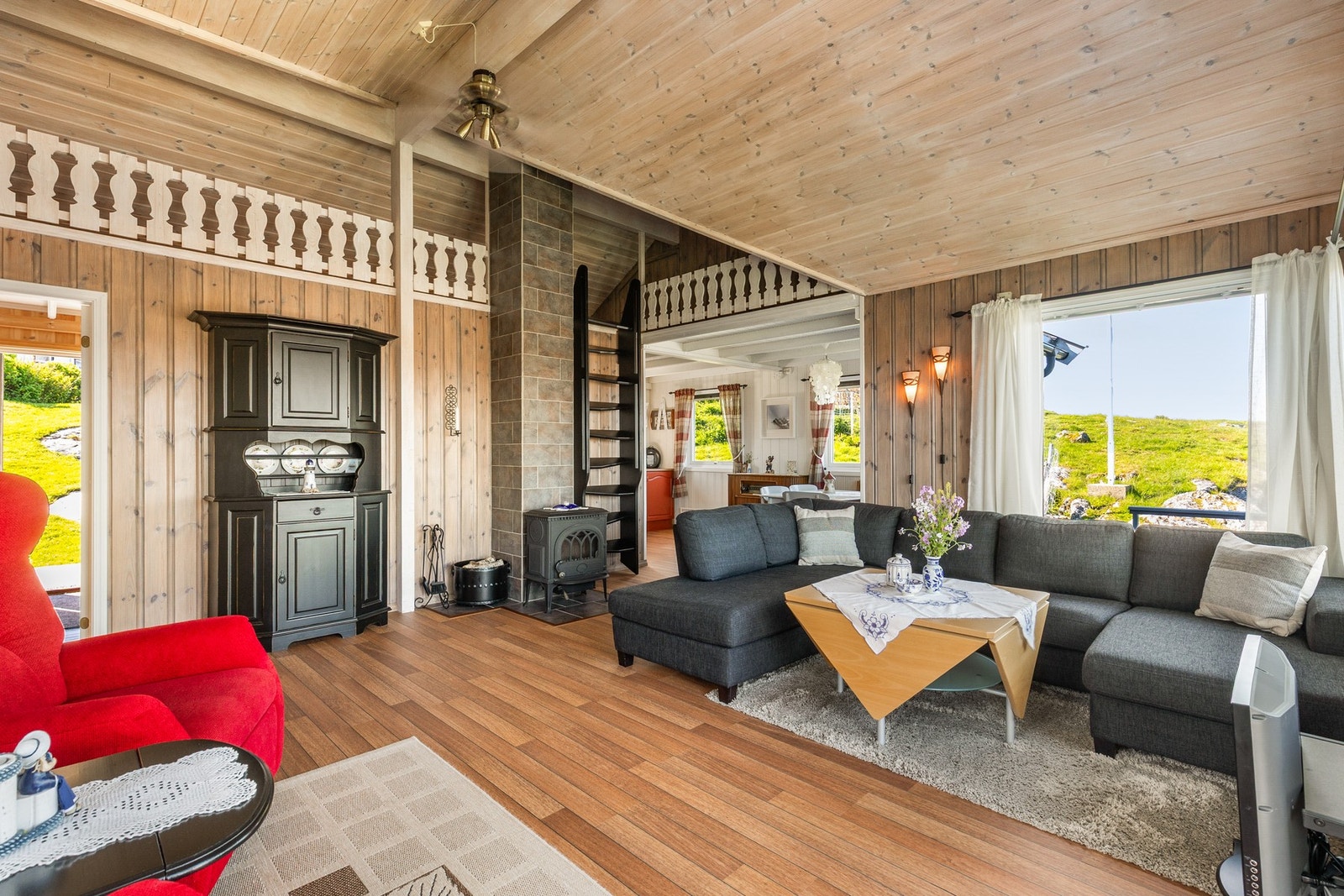 Hytten er svært godt vedlikeholdt over årene Galleribilde