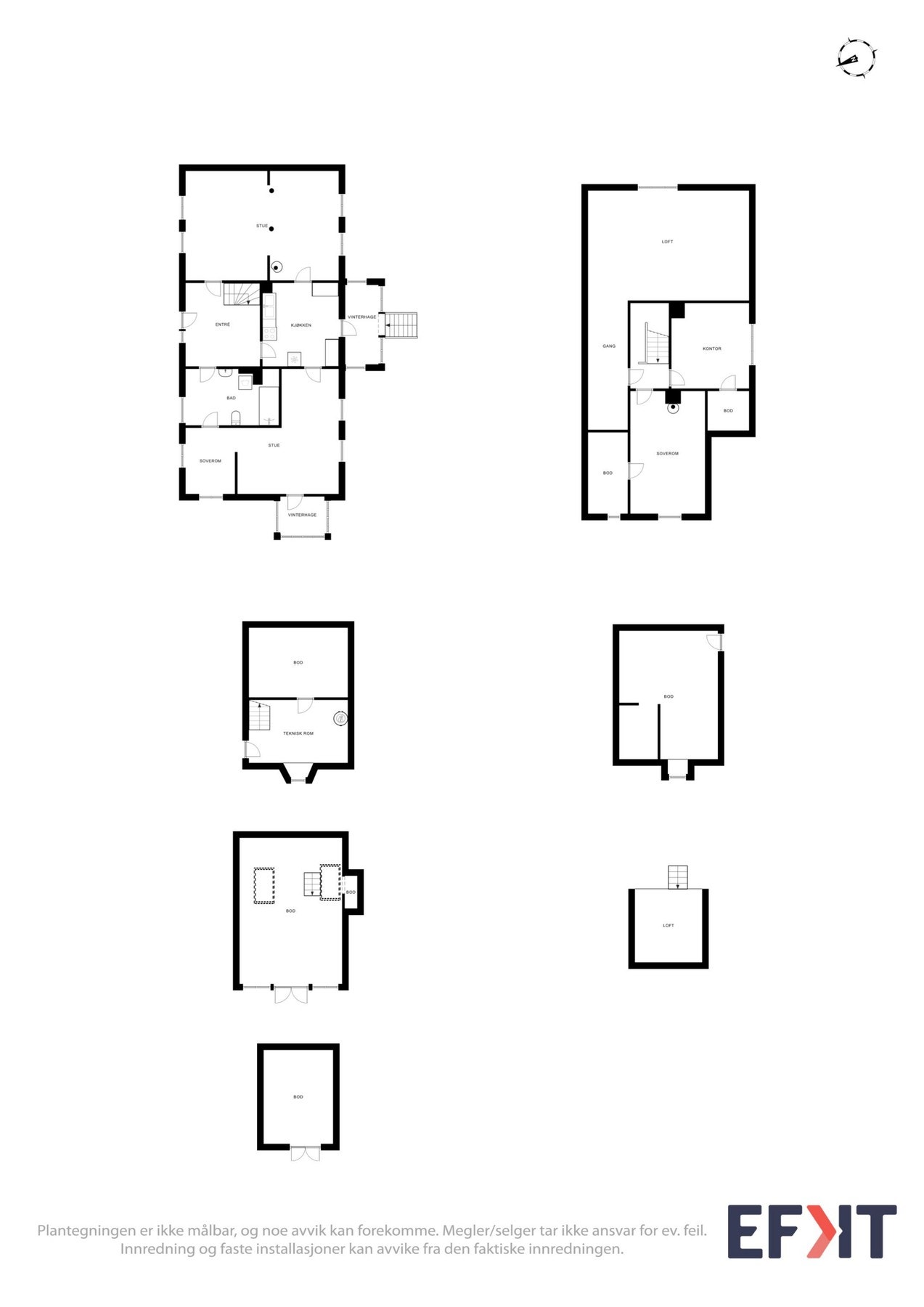 Plantegninger Galleribilde