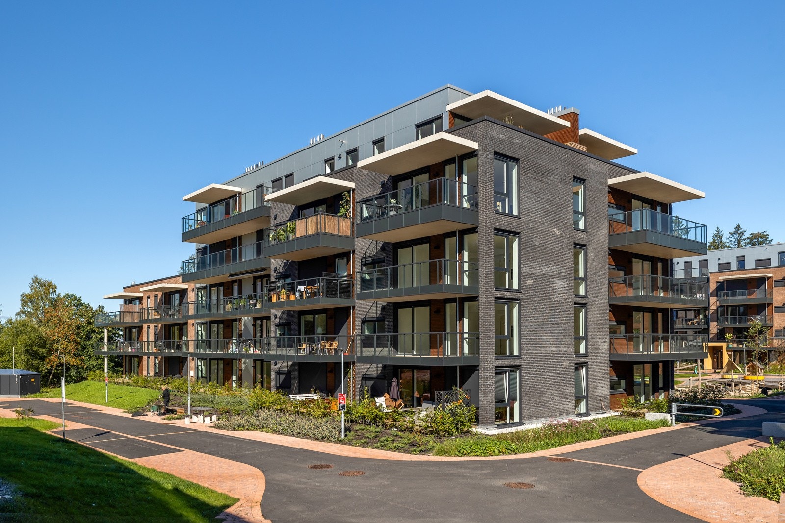 Fasadebilde Brekketunet hus C Galleribilde