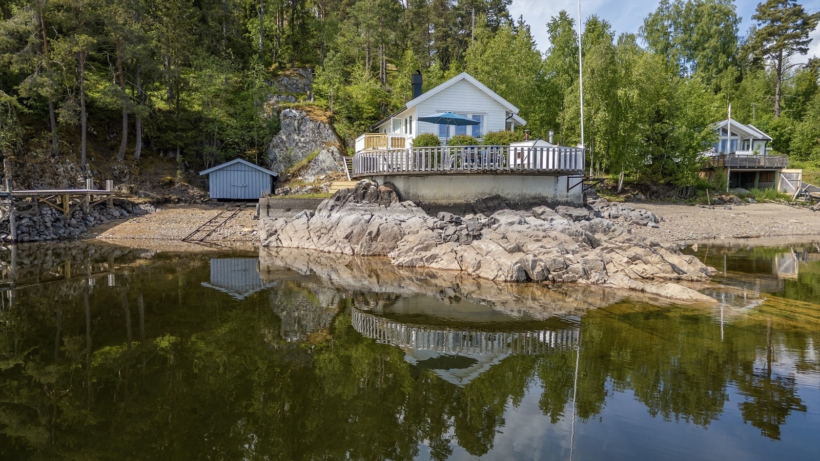 Speile seg i Mjøsa. Galleribilde