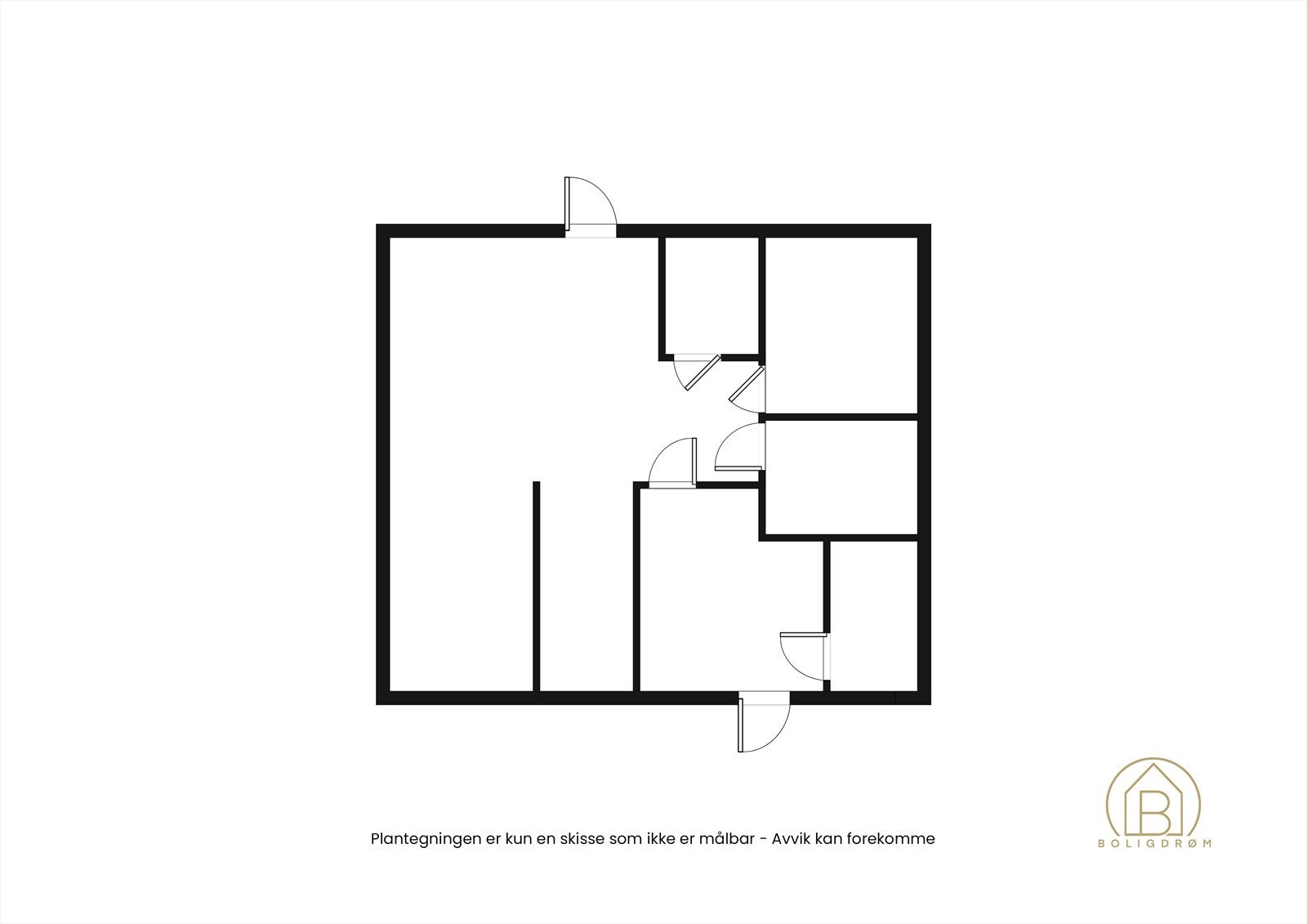 Plantegning 1. etasje. Galleribilde