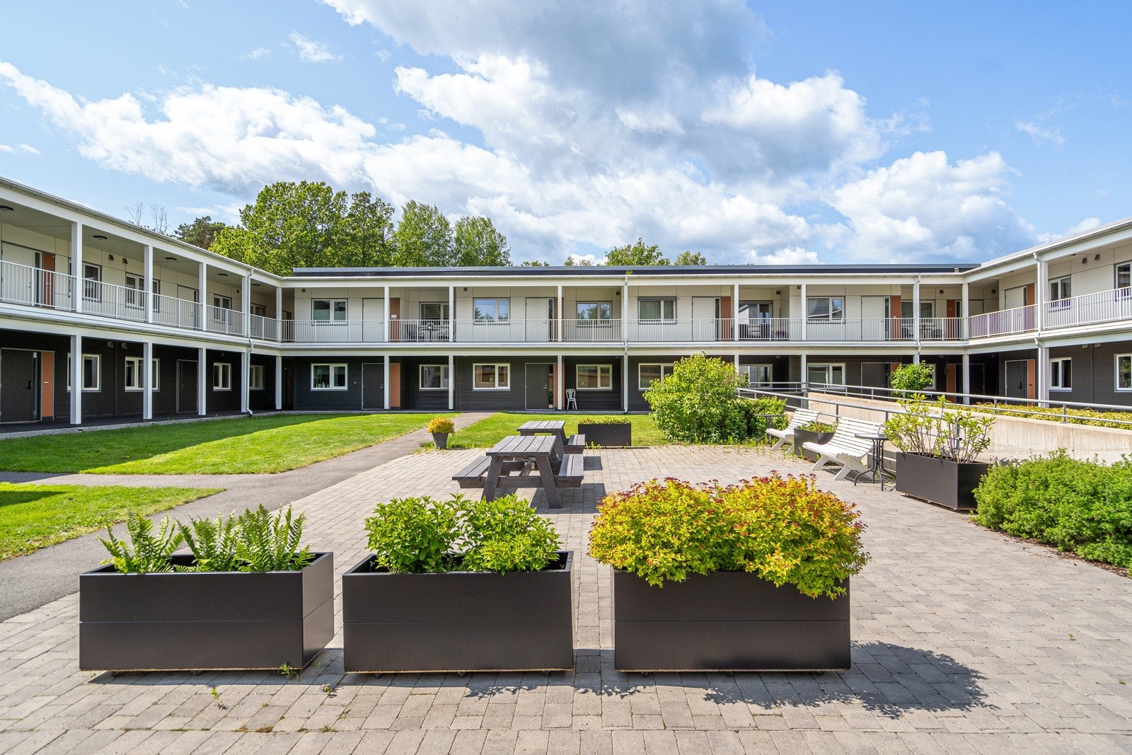 Flott tun og fellesområder Galleribilde