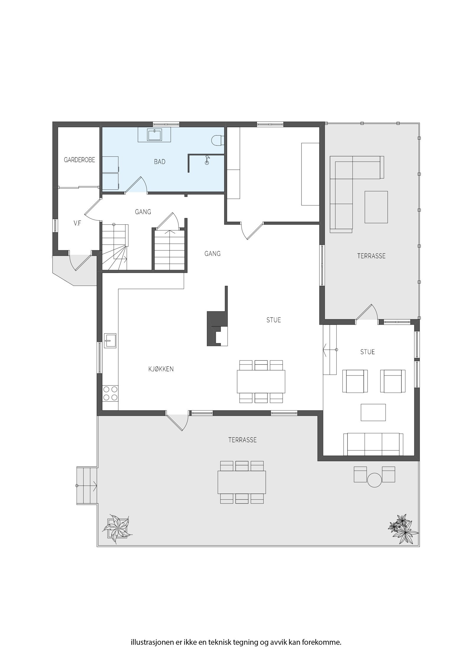 1. etasje Galleribilde