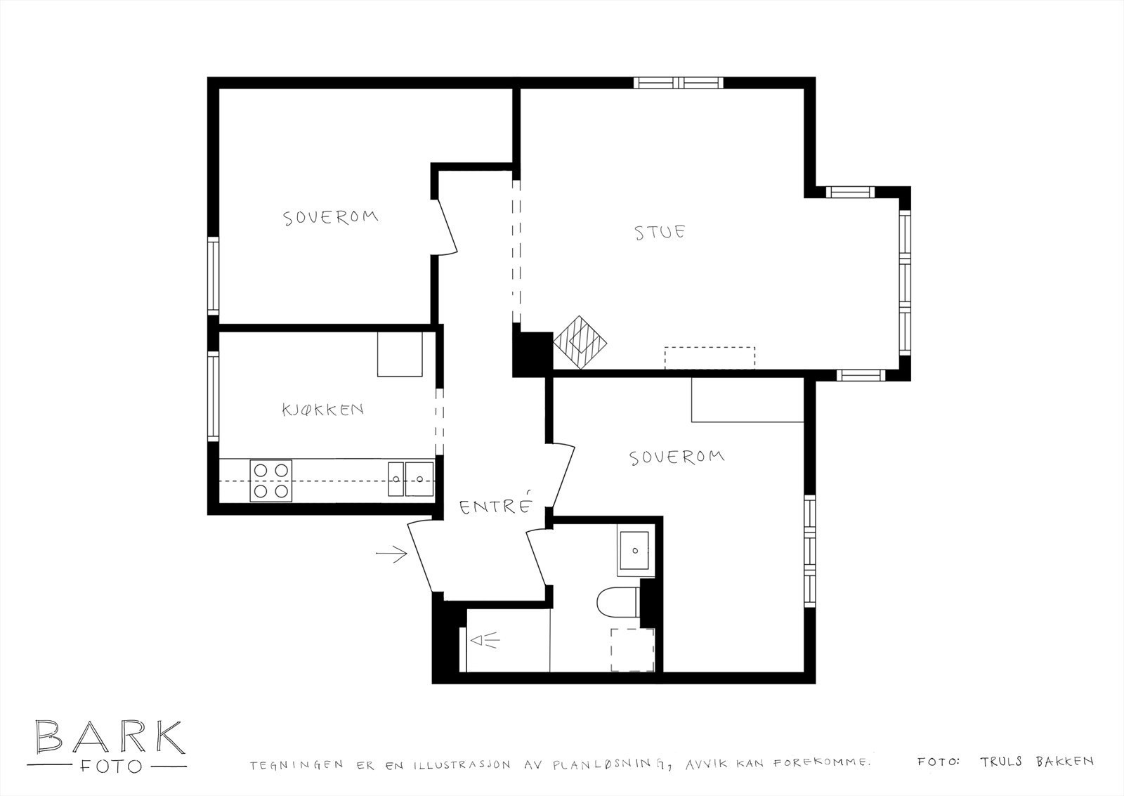 Aktiv | Planløsning Galleribilde