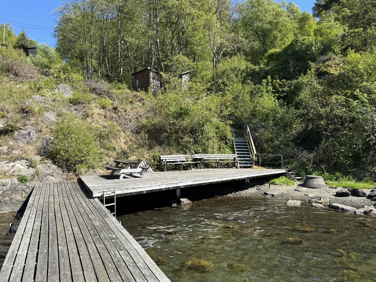 Fellesanlegg for hyttefeltet Galleribilde