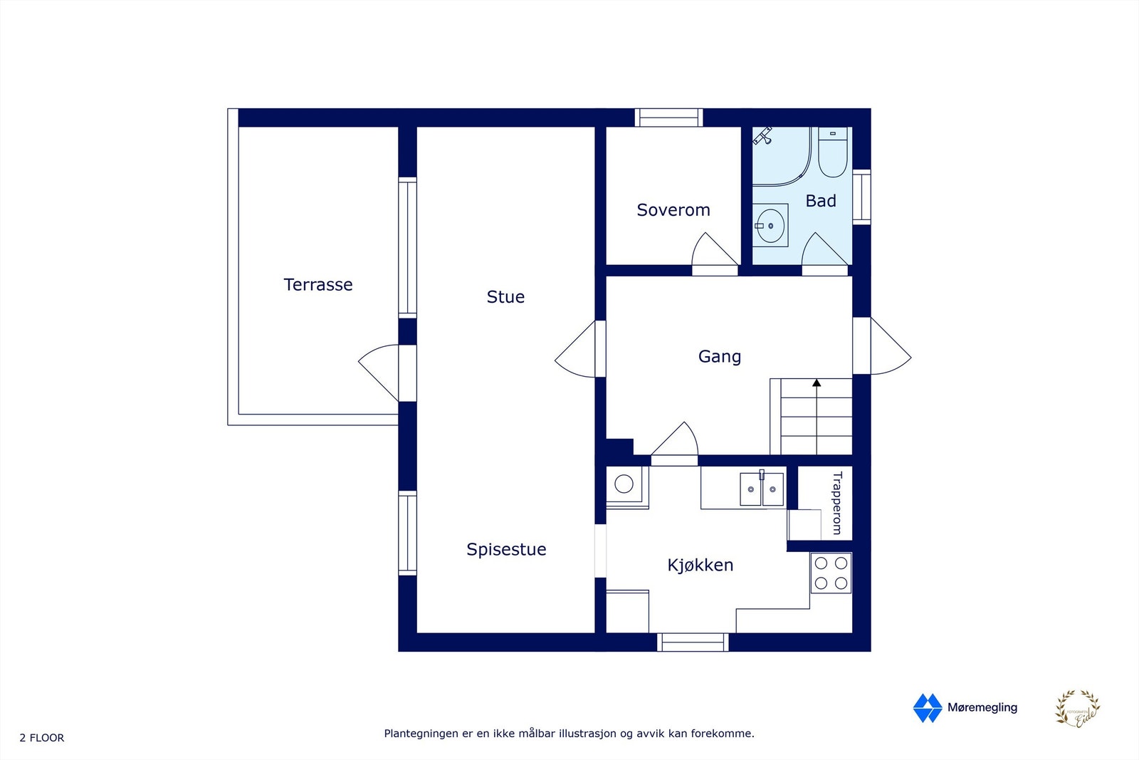 Plantegning Galleribilde
