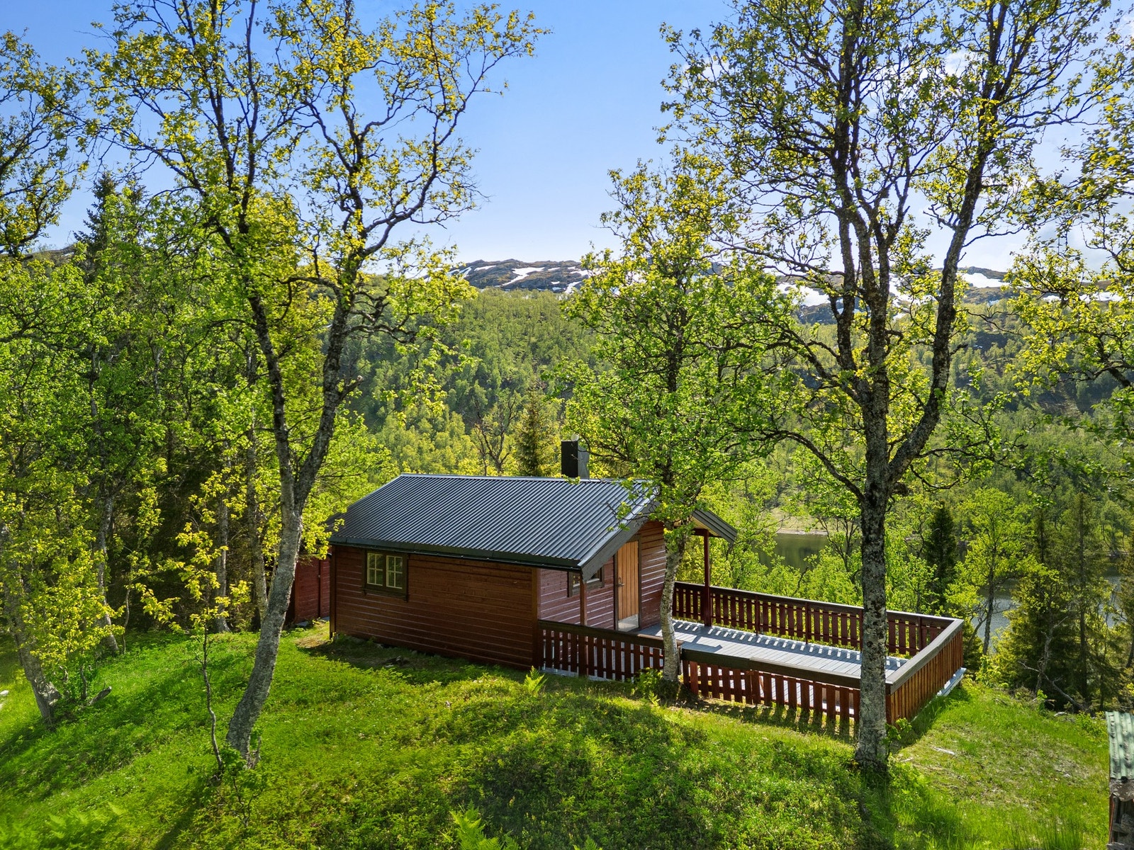 Usjenert beliggenhet, med få hytter i nærheten er dette en sjelden mulighet Galleribilde