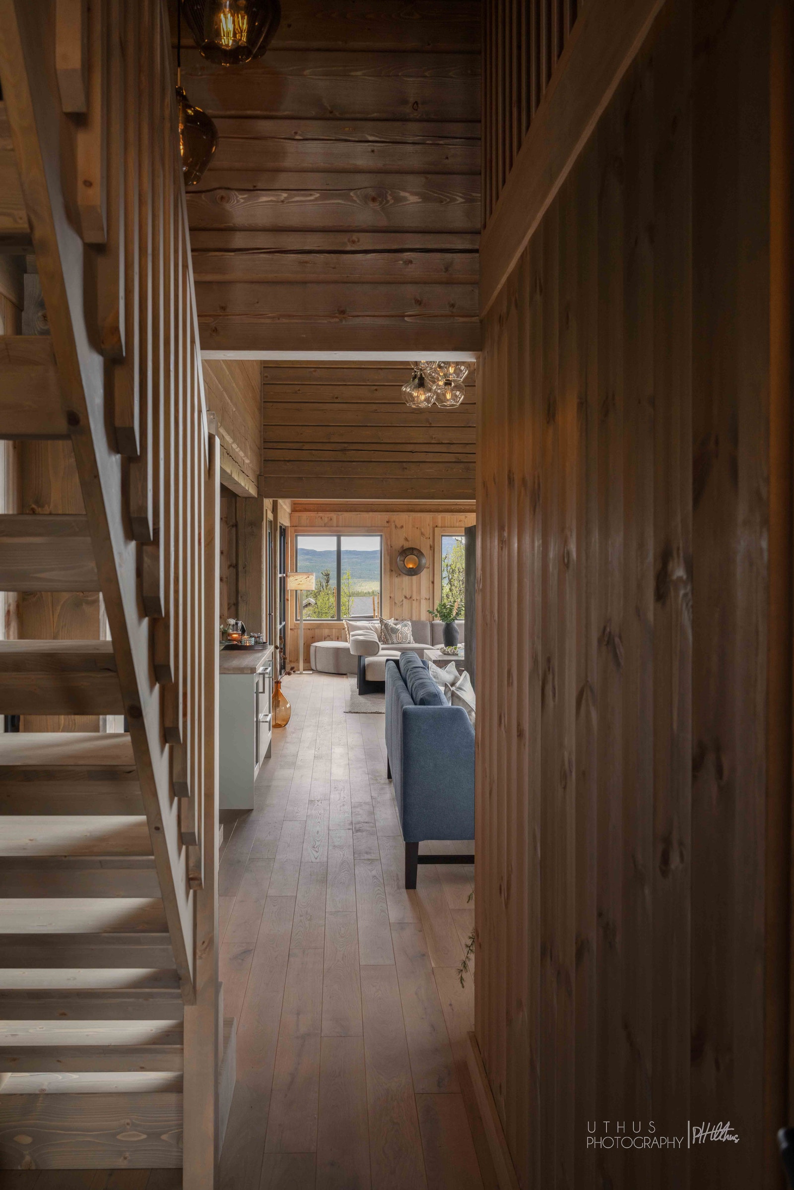 Plassbygd trapp opp til hems Galleribilde