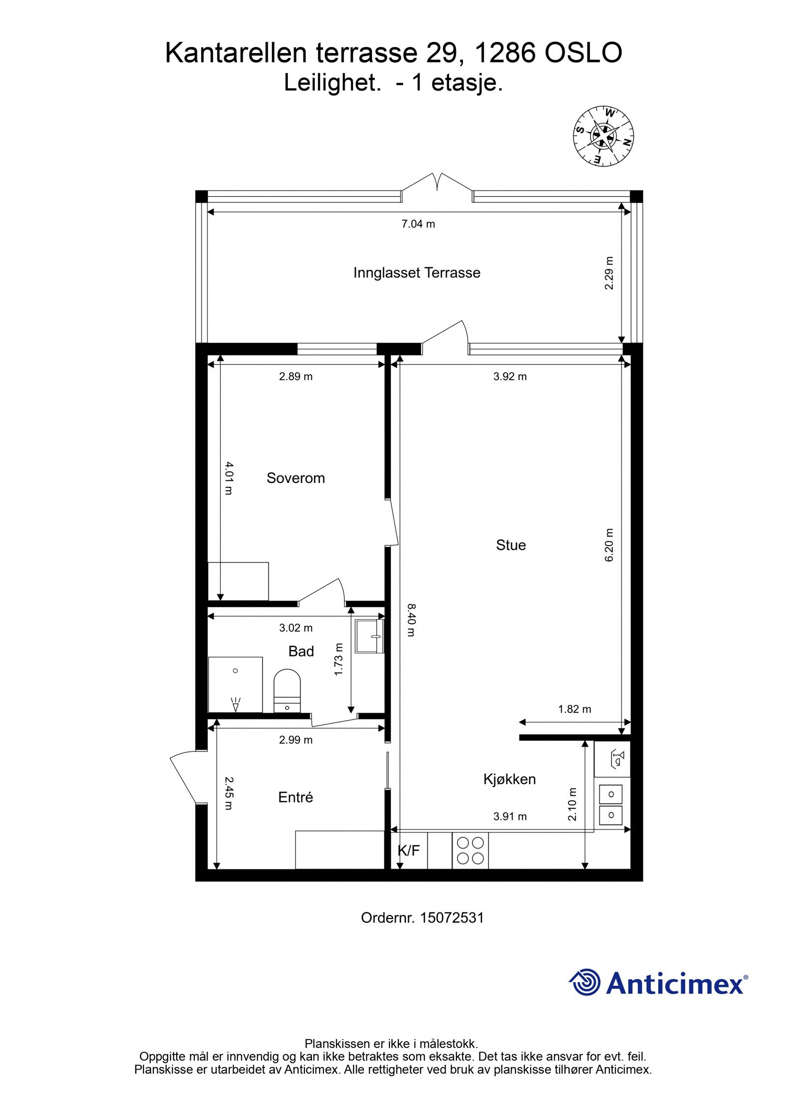 Plantegning. Galleribilde