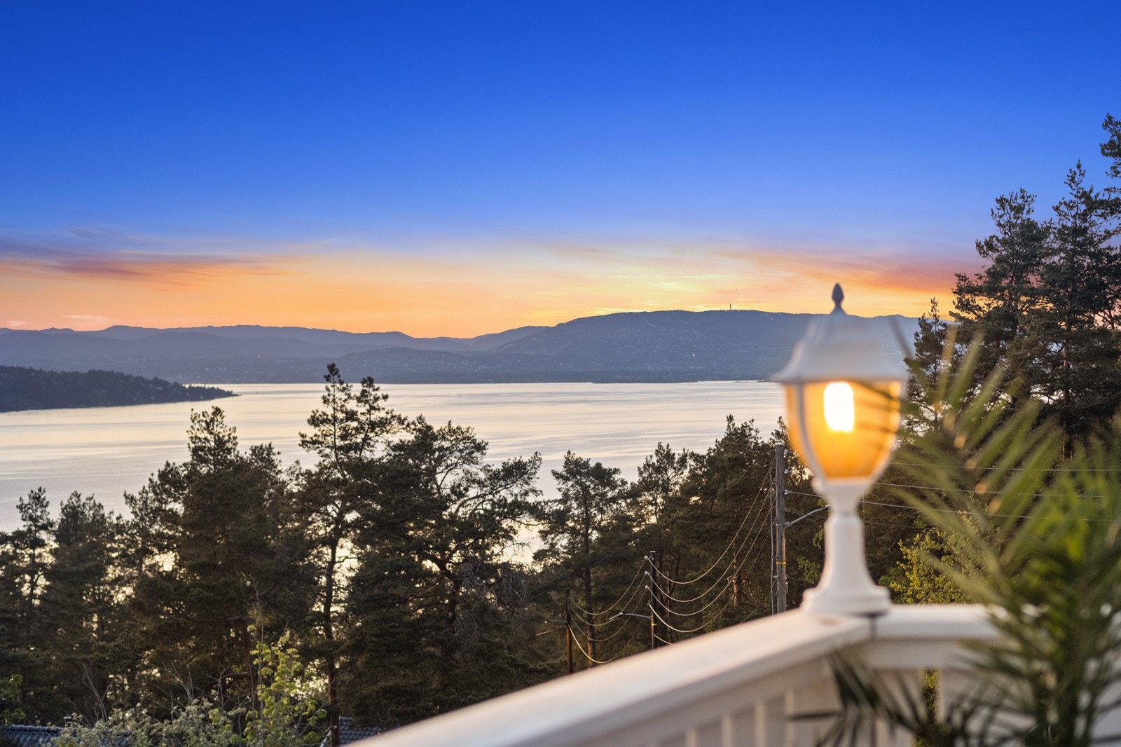 Eiendommen har nydelig utsikt til indre Oslofjord! Galleribilde