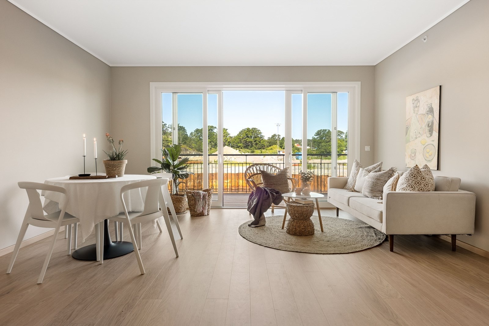 Leiligheten har en gjennomført god standard. Galleribilde