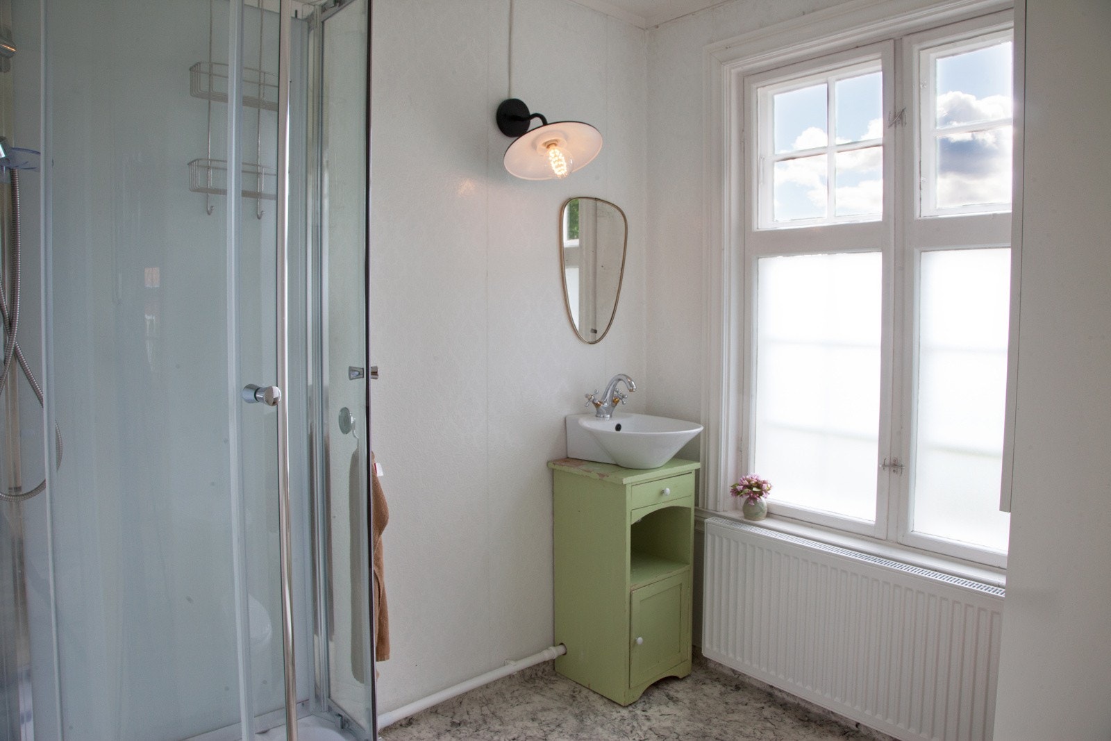 Baderommet i hybelen Galleribilde