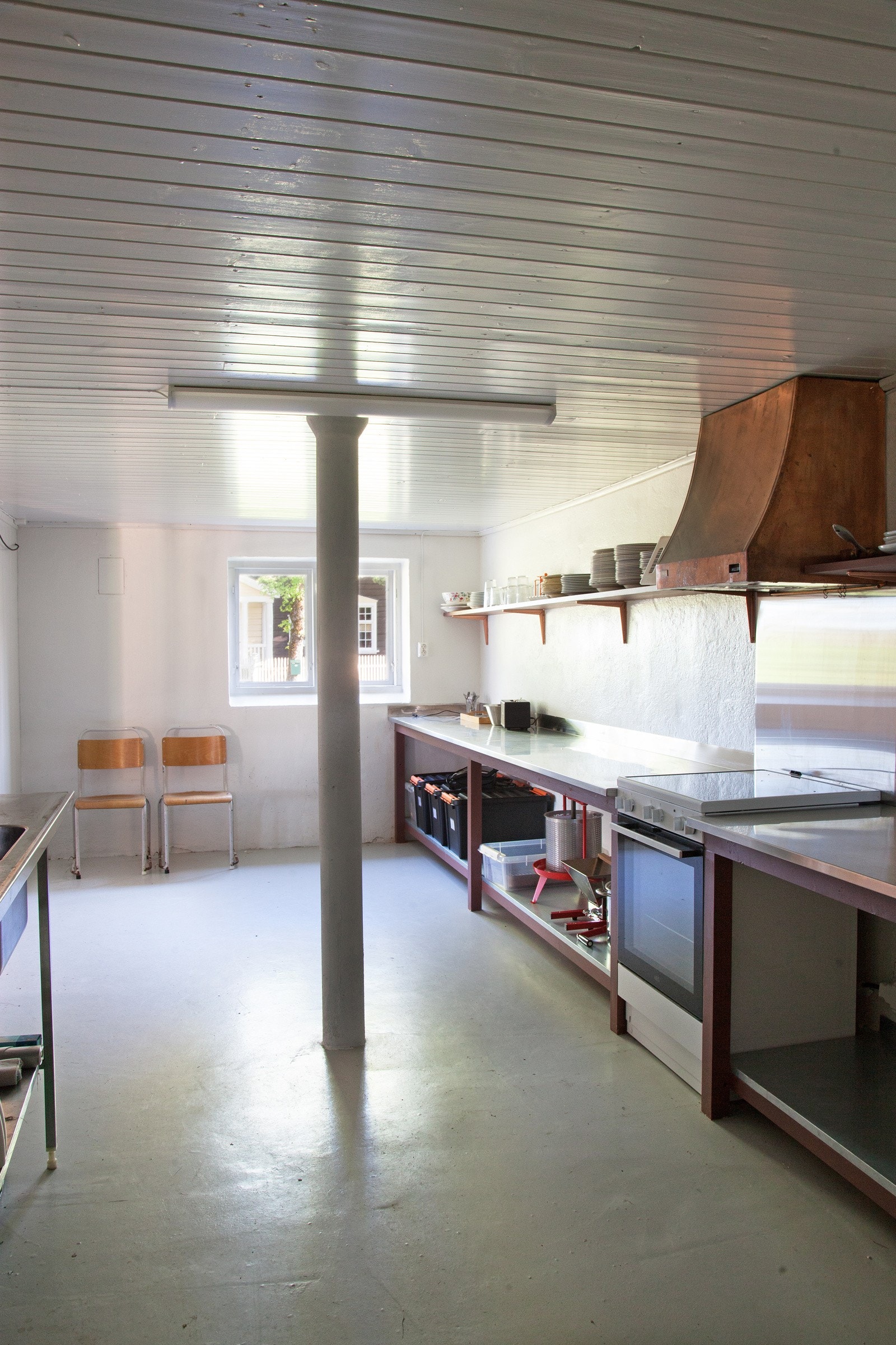 Cafeén har eget kjøkkenrom. Inventar medfølger i utgangspunktet ikke, men dette kan avtales nærmere Galleribilde
