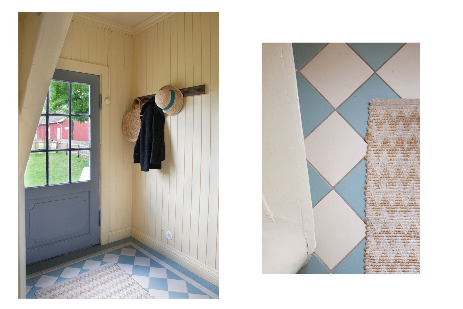 Hybelen i hovedhuset har egen inngang fra vestveggen Galleribilde
