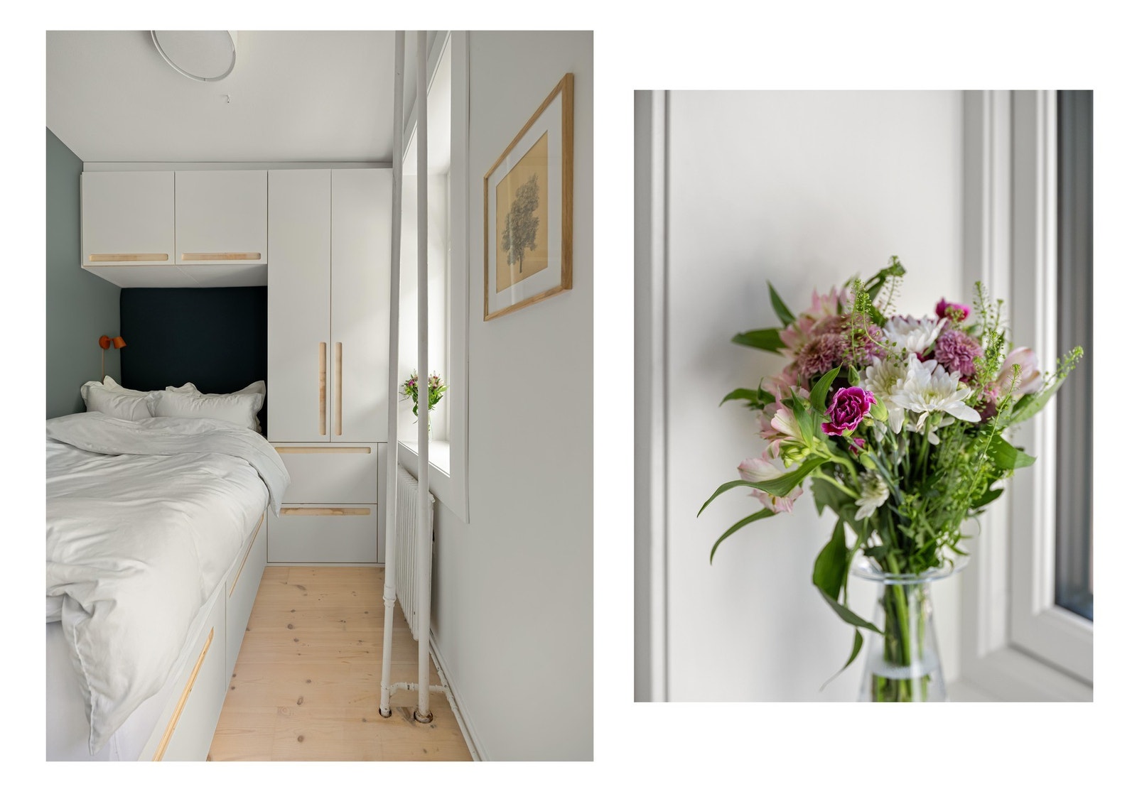 Vi tar en nærmere titt på soverommet. Galleribilde