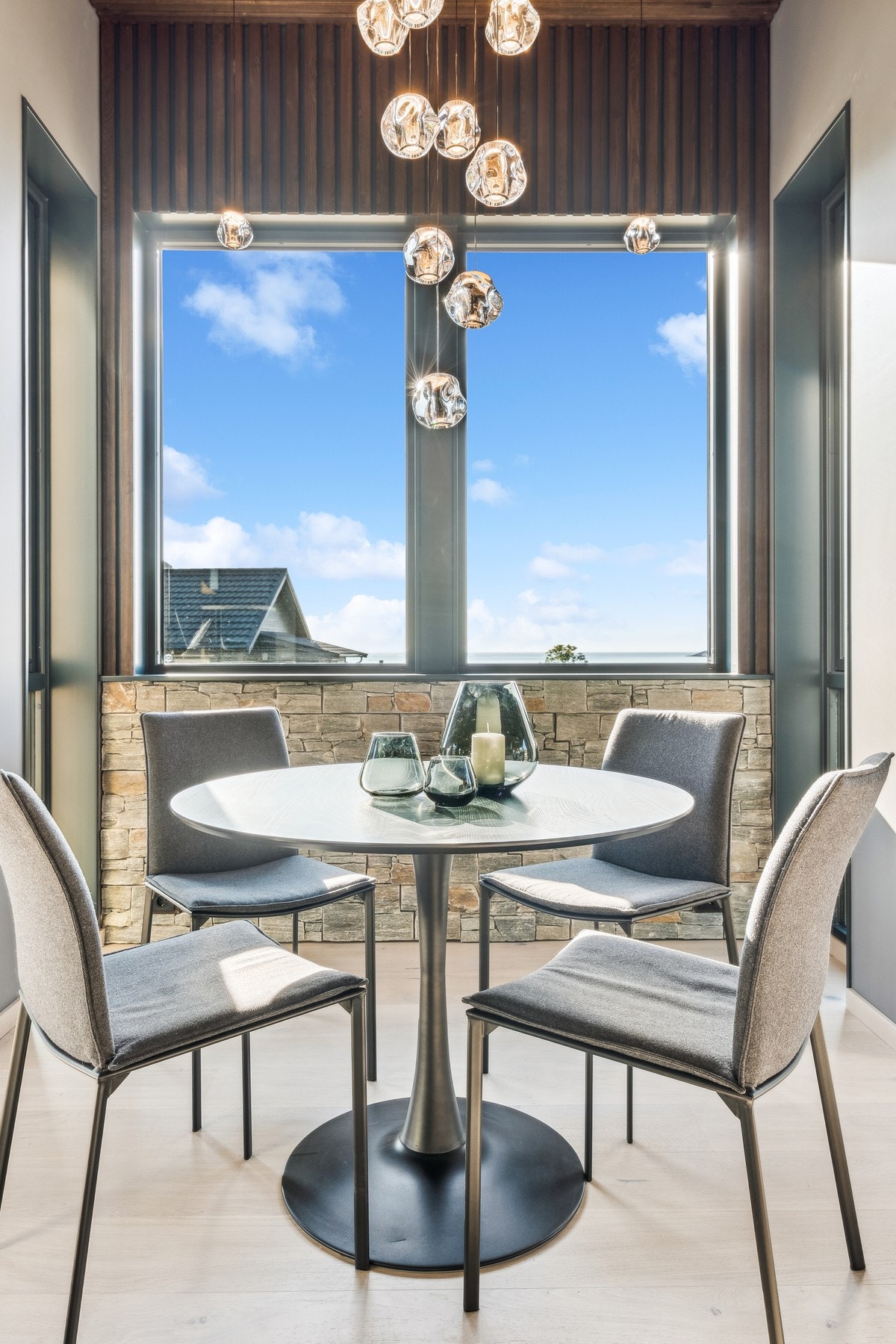 Det er flere flotte detaljert i materialene som er benyttet. Galleribilde