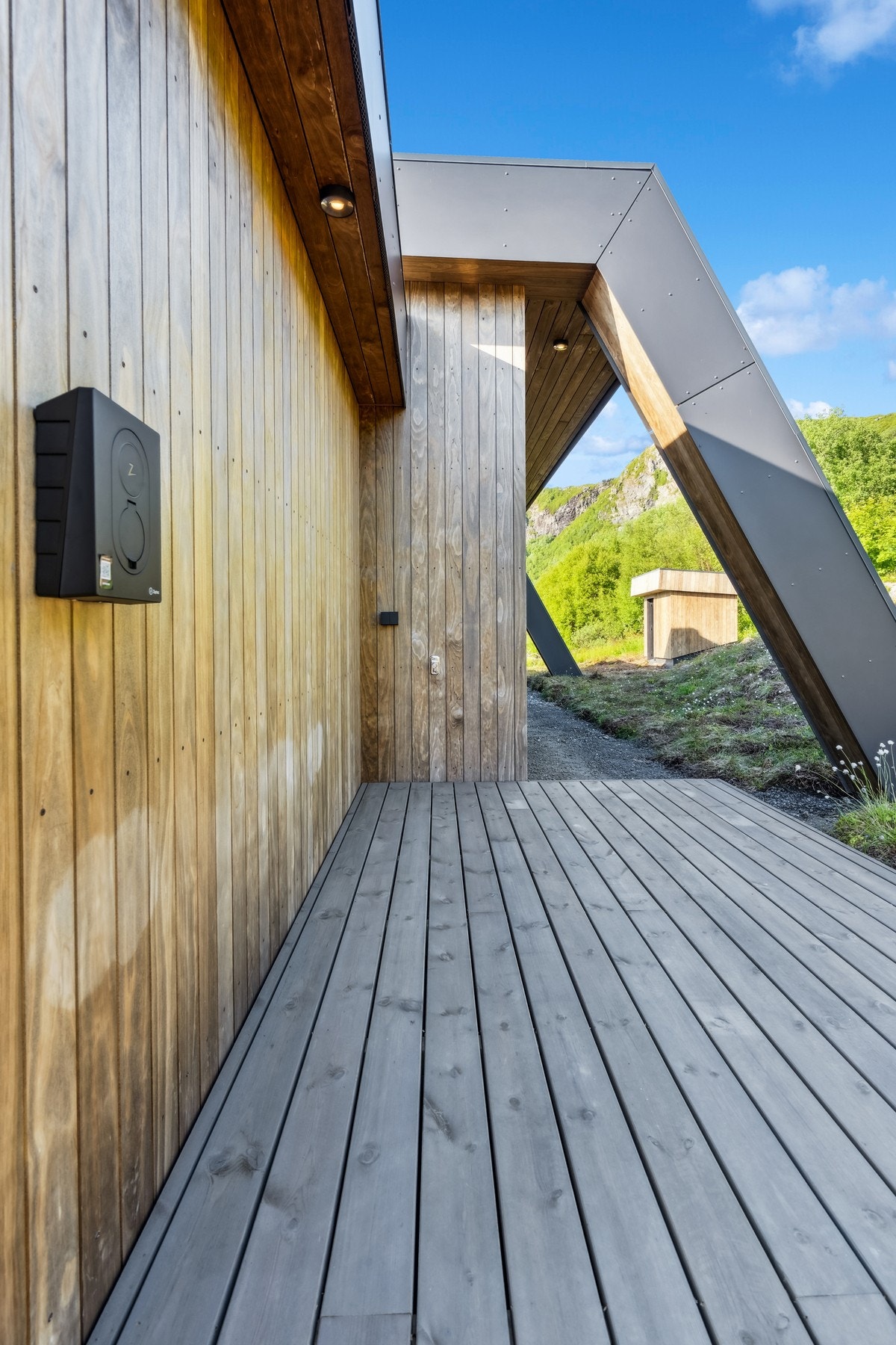 Det er også lagt opp til el-billadder. Galleribilde