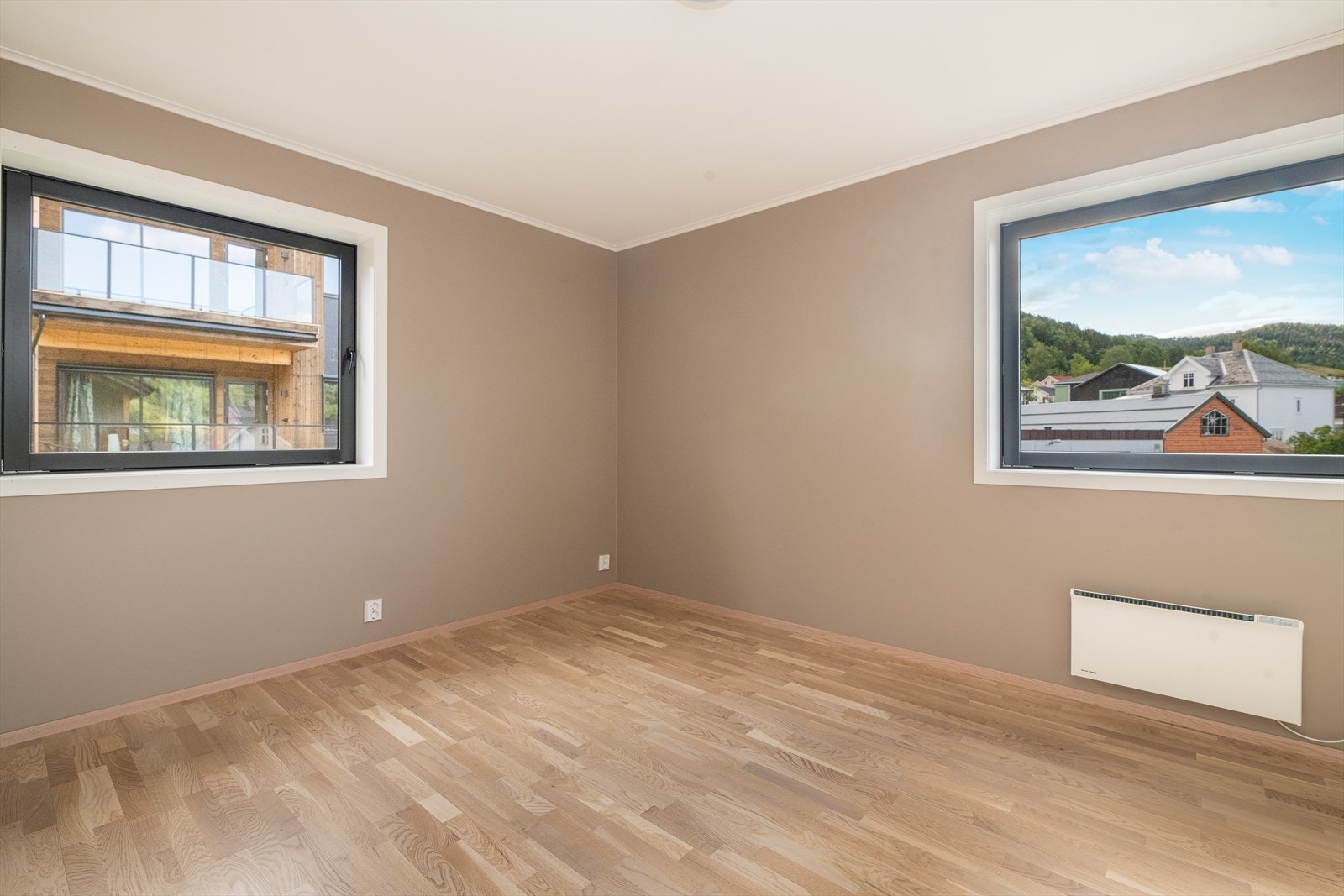 Lyst og fint soverom Galleribilde