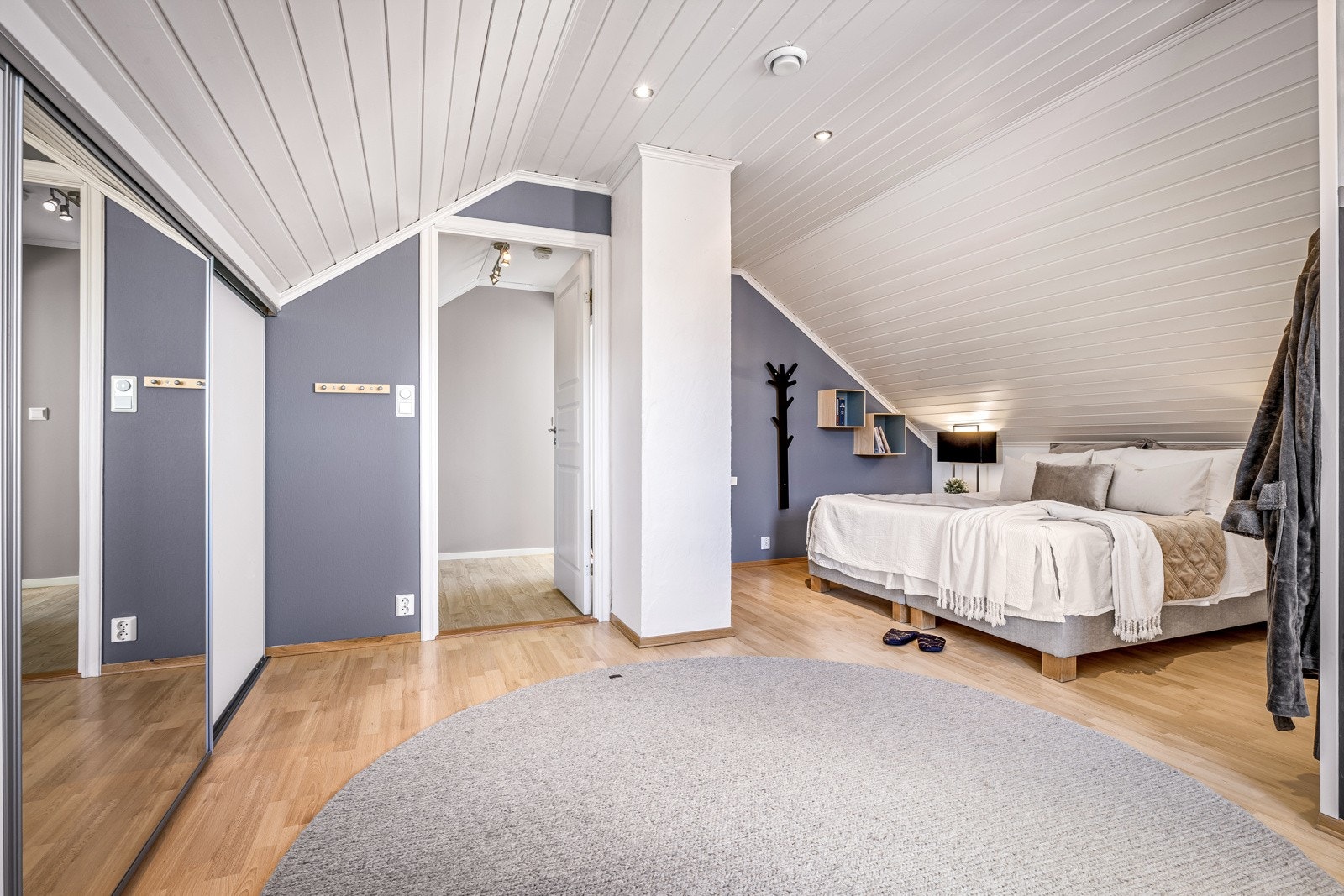 - Soverommene er romslige på henholdsvis 18,8 og 14 kvm- Galleribilde