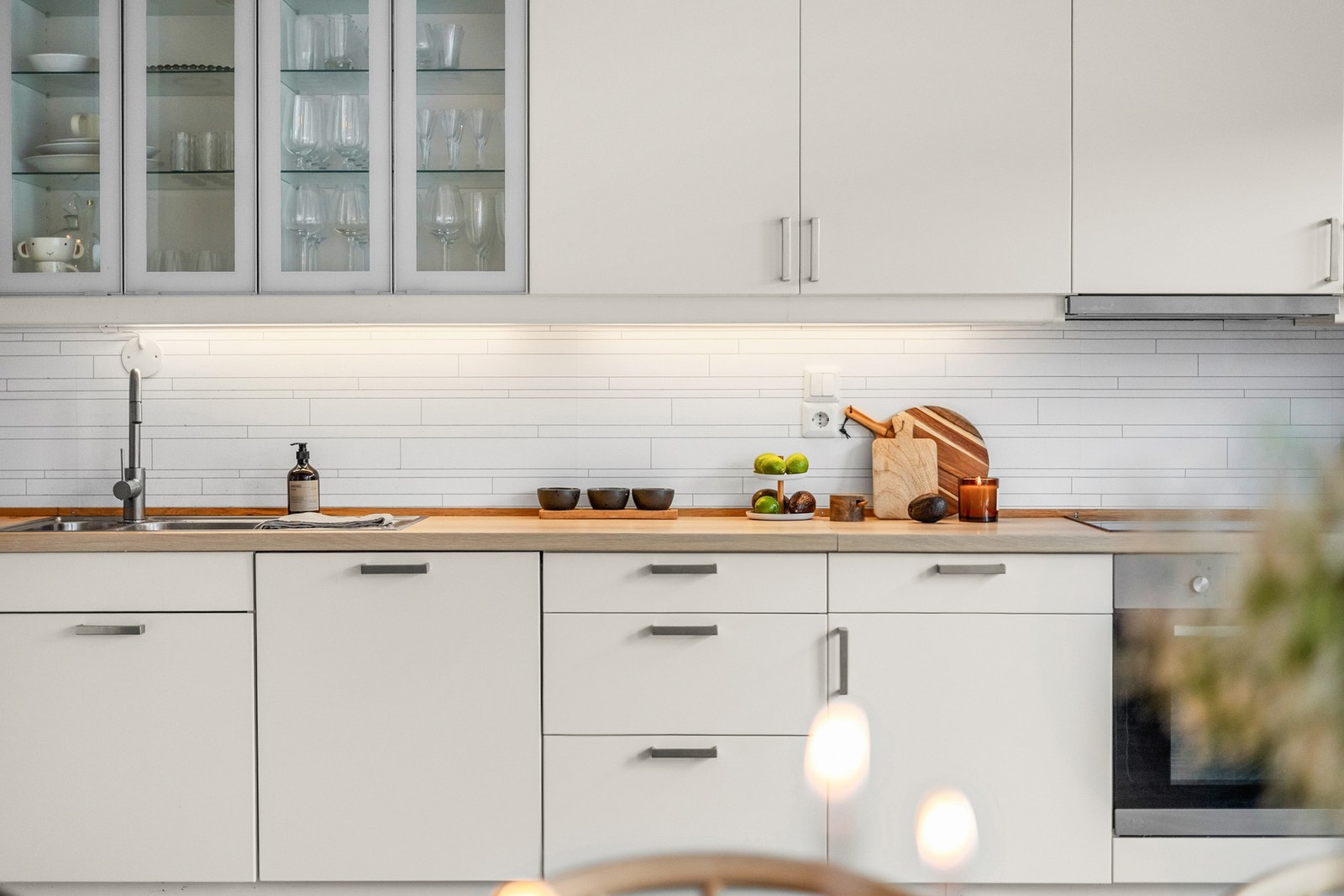 Detaljbilde kjøkken. Galleribilde